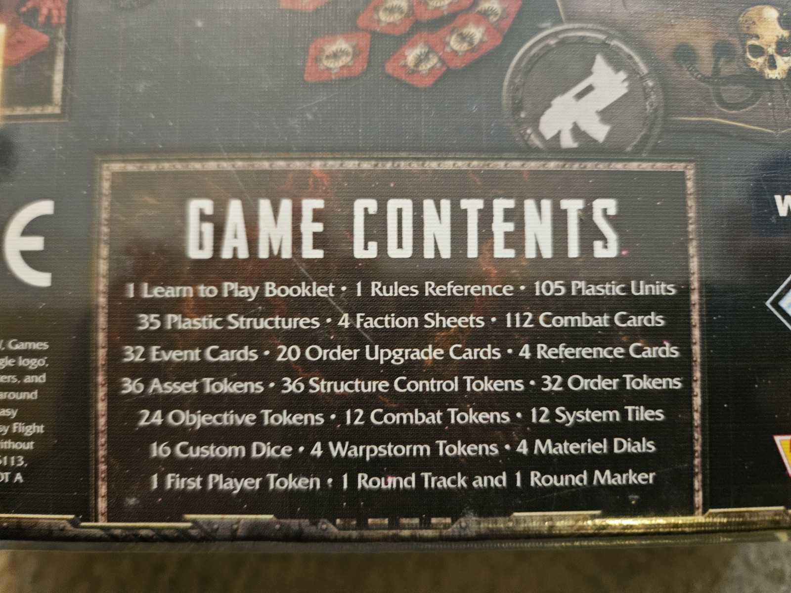 Fantasy Flight Warhammer 40K Forbidden Stars Board Game – NEW and SEALED