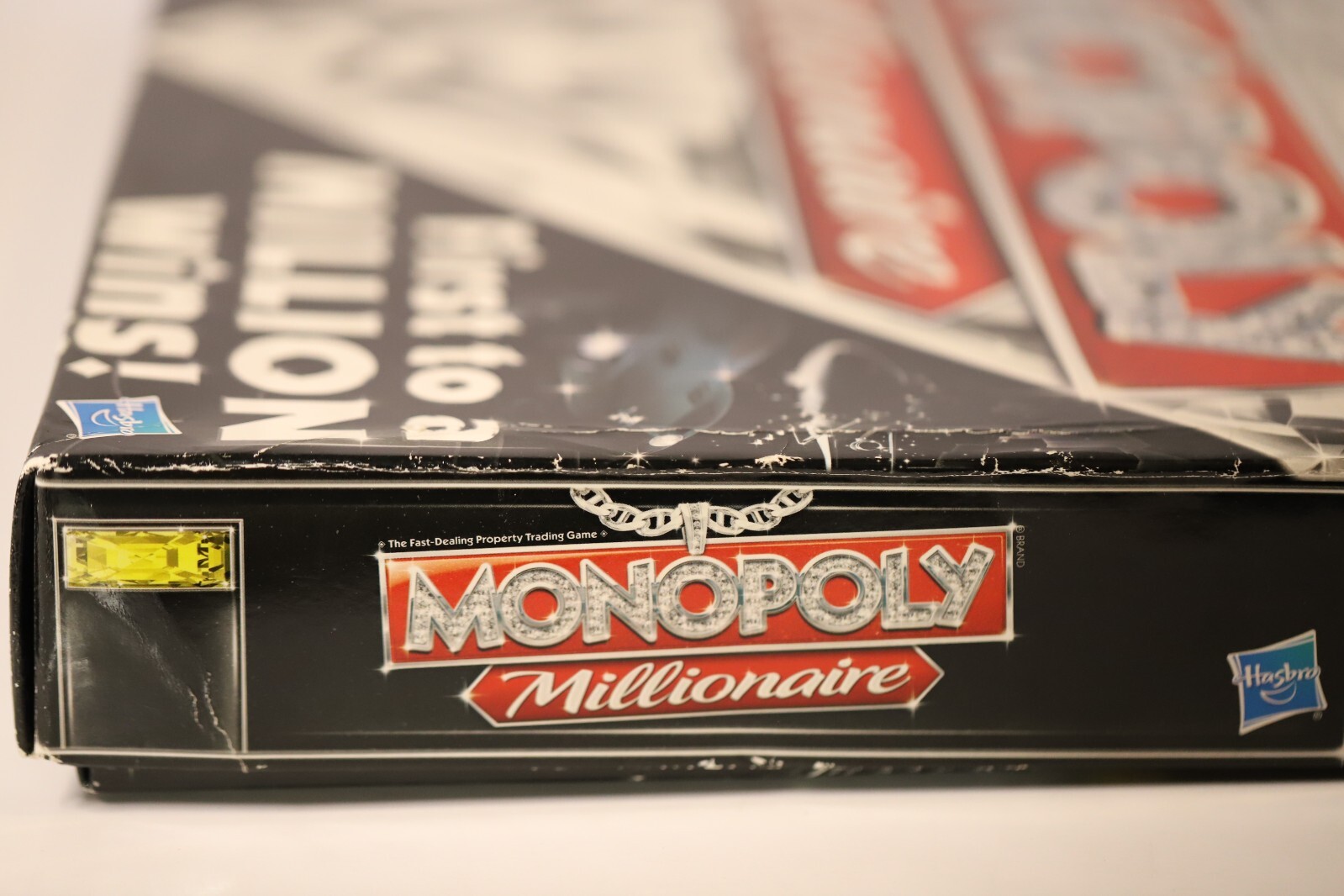 Monopoly: Millionaire Edition Board Game – First to a Million Wins Luxury Theme