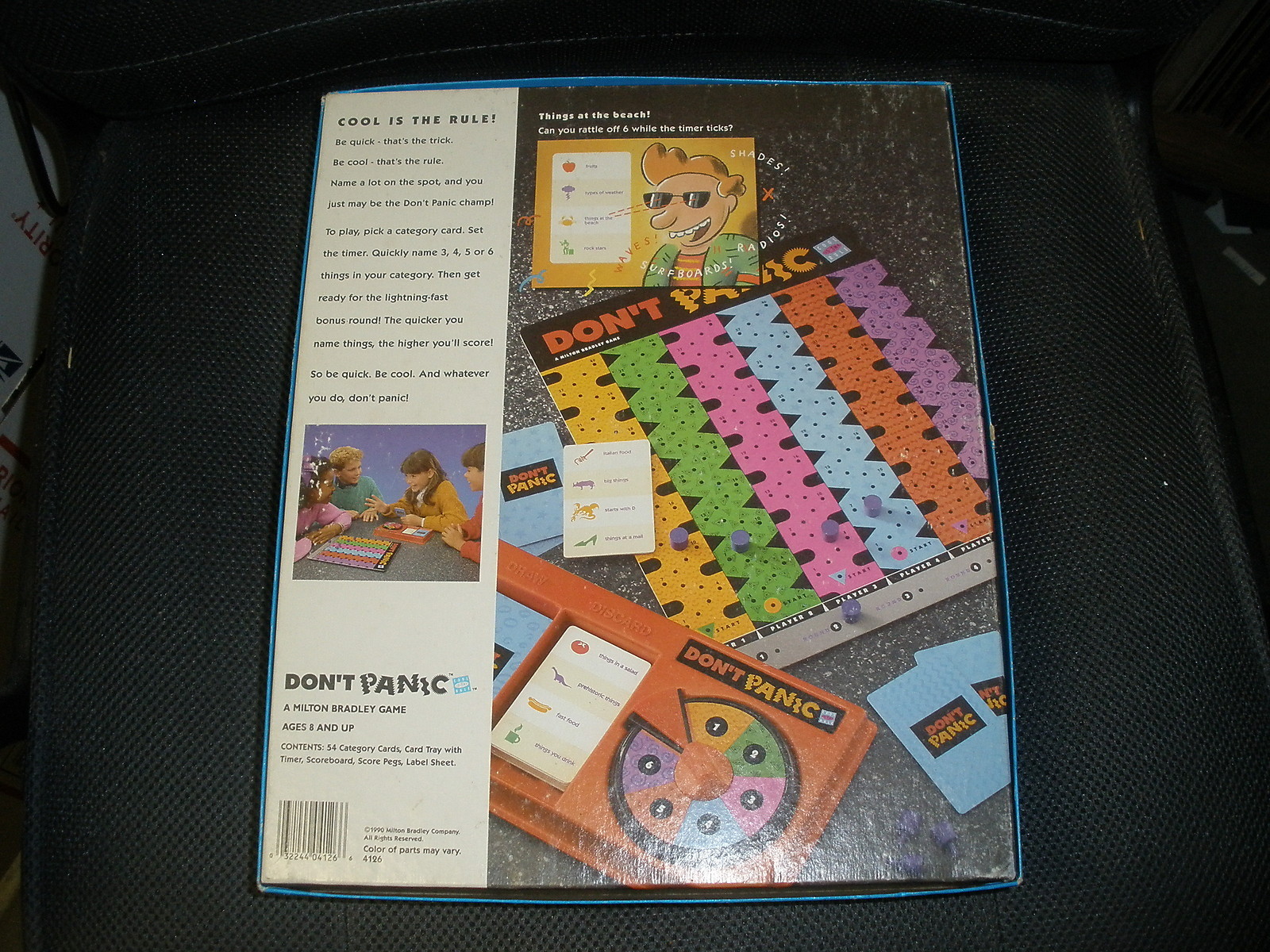 Charming Don’t Panic! Old School Milton Bradley Complete