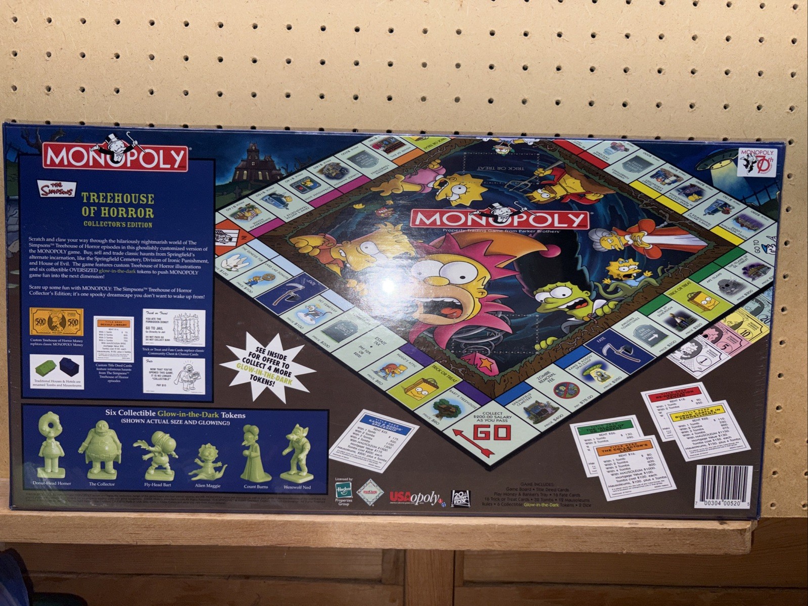 Monopoly The Simpsons Treehouse of Horror Collector’s Edition board game SEALED