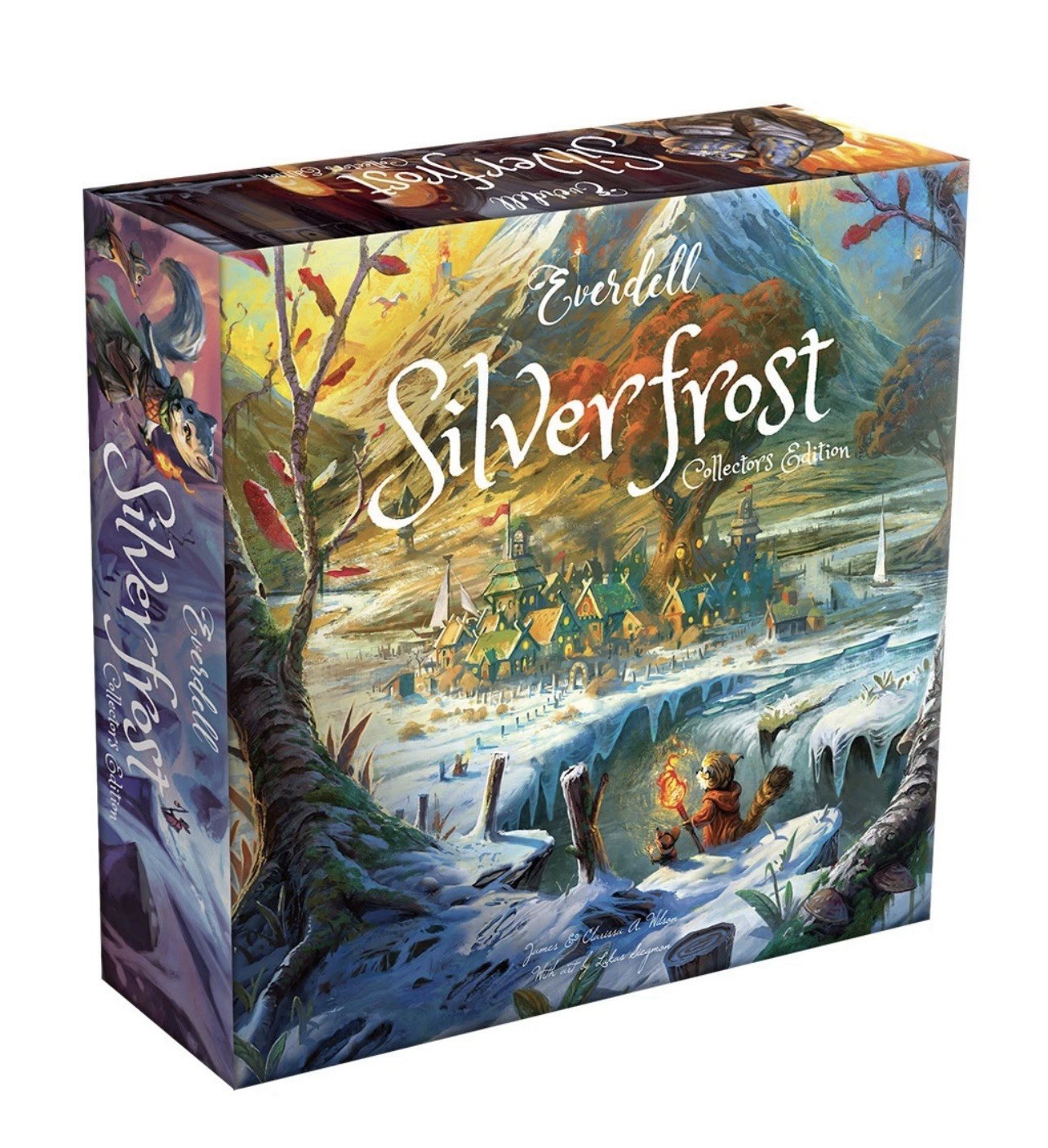 Factory Sealed Brand New Everdell Silverfrost Collector’s Edition W/ Promo Cards