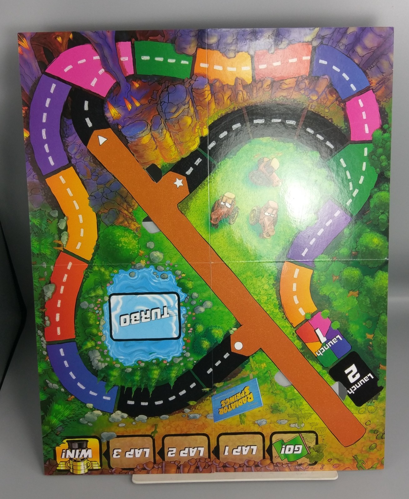 2023 Funko Games Disney Pixar Cars LAUNCH ‘N’ RACE GAME 99% Complete RARE HTF!