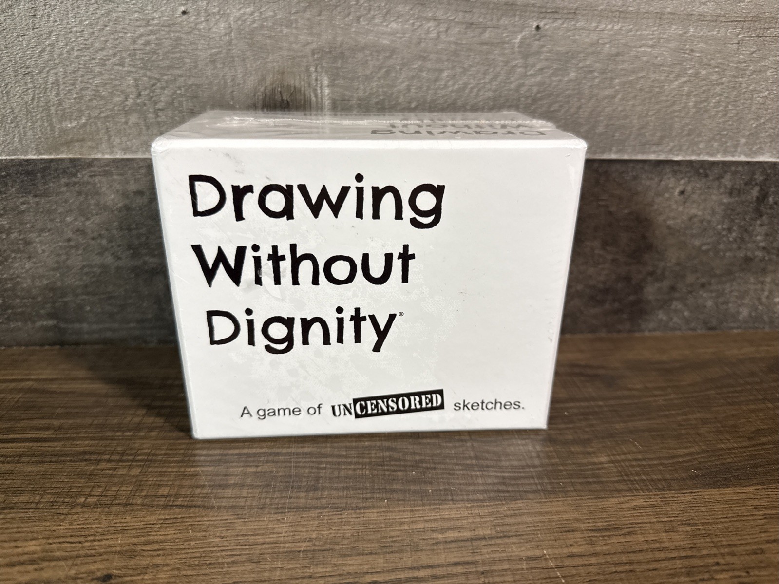 Drawing Without Dignity / A Game of Uncensored Sketches / Adult / New & Sealed