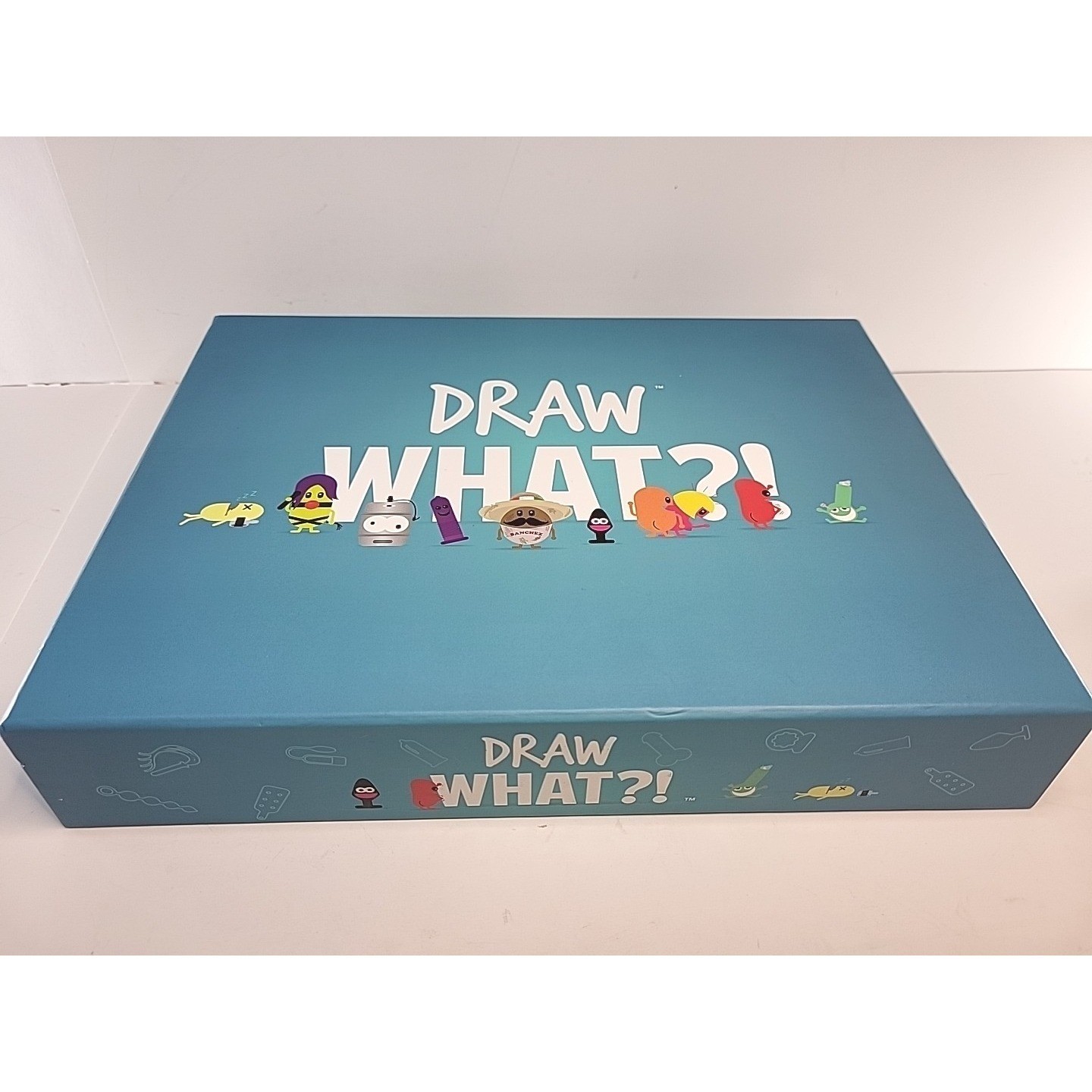 Draw What?! Adult Party Board Game RARE 100% Complete Unplayed