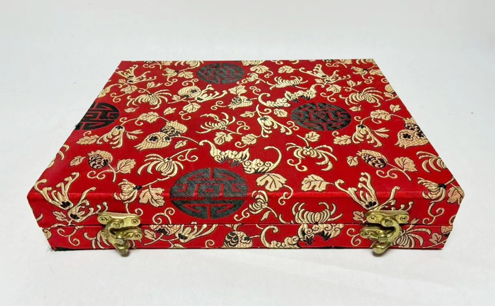 Traditional Chinese Mahjong Game Set w/ 144 Engraved +2 Spare Tiles, Dice & Case