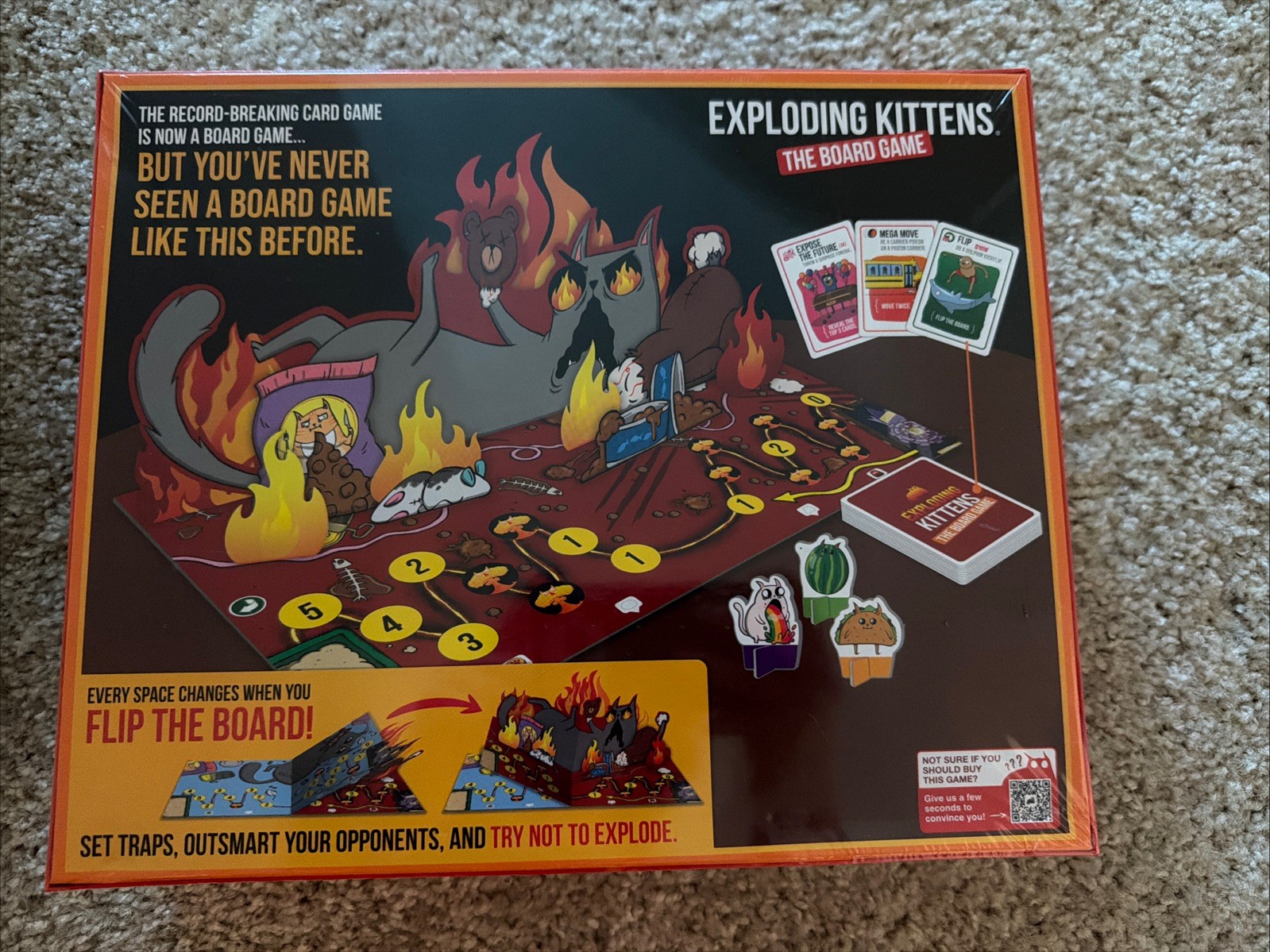 Exploding Kittens Games: Exploding Kittens The Board Game (NEW) FREE SHIPPING