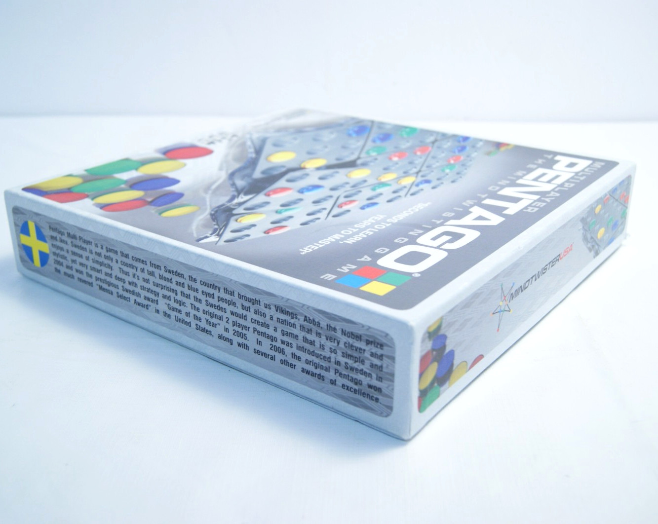 PENTAGO Mind Twister Board Game – Multi Player Version 2005 Complete