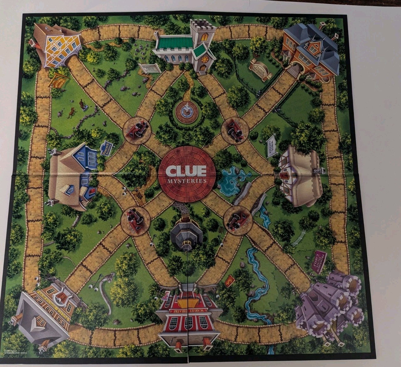 2005 Clue Mysteries Decoding Detective 50 Cases Board Game Parker Brothers
