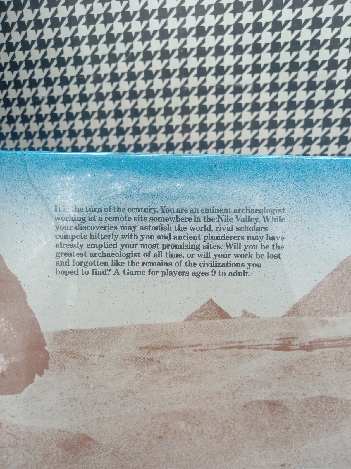 Sealed 1980 Expedition Board Game Of Archaeological Adventure & Discovery Egypt