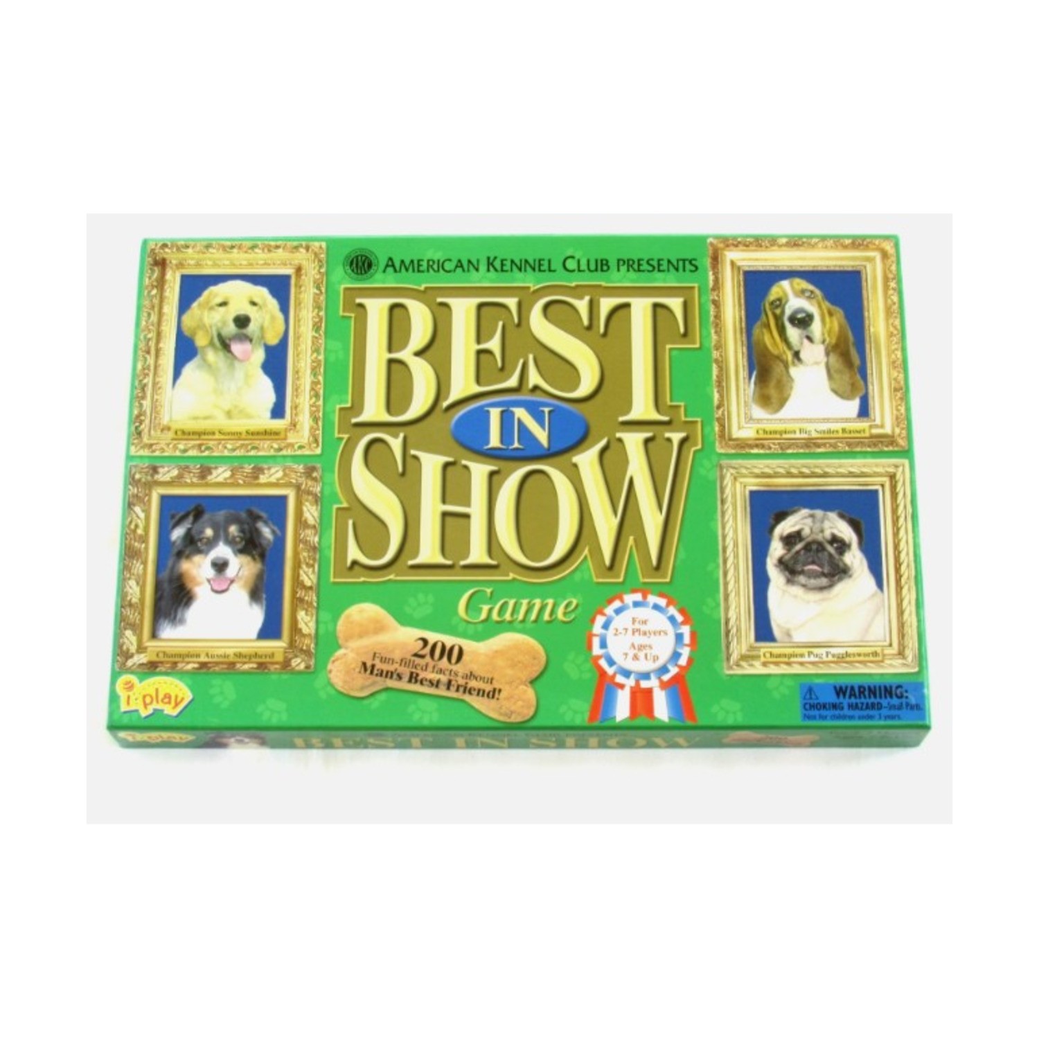 International Playthings Boardgame Best in Show Box Fair/VG+