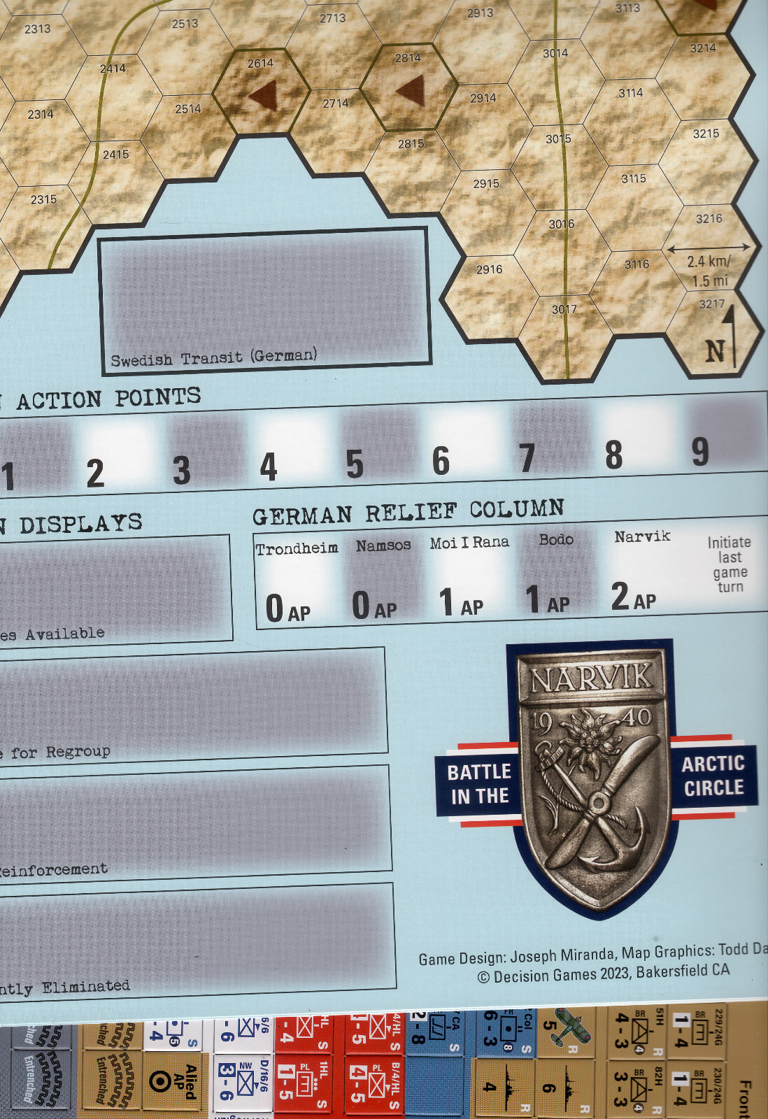 Decision Games: World at War Magazine #92 – Narvik 1940