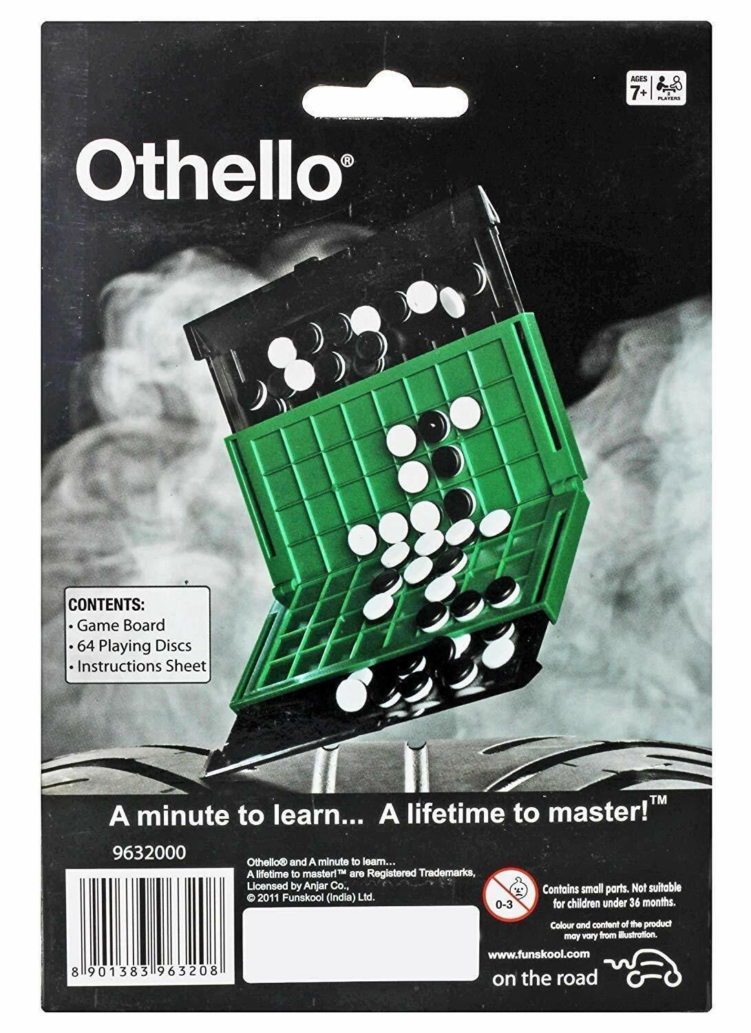 Funskool TRAVEL OTHELLO On The Road Game Age 7+ FREE SHIP