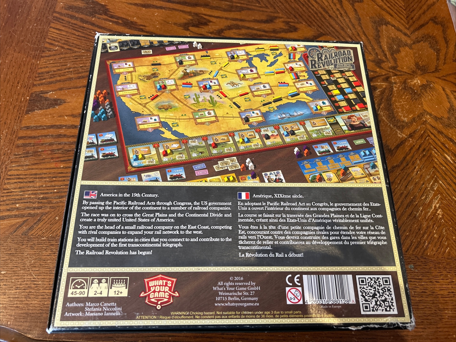 Pegasus Spiele Boardgame Railroad Revolution Box Complete