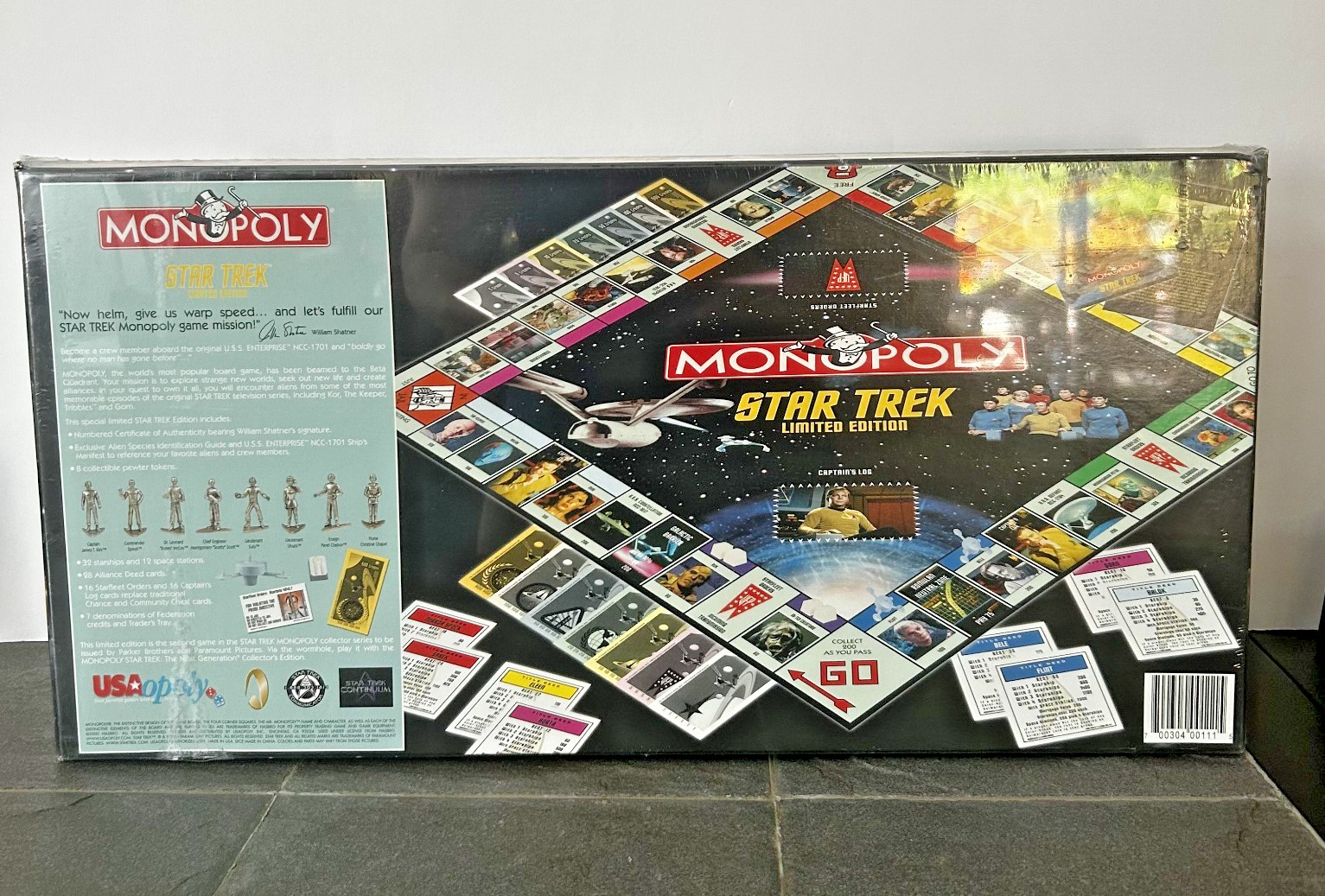 Startrek Monopoly Limited Edition. Brandnew and Sealed With Cellophane.
