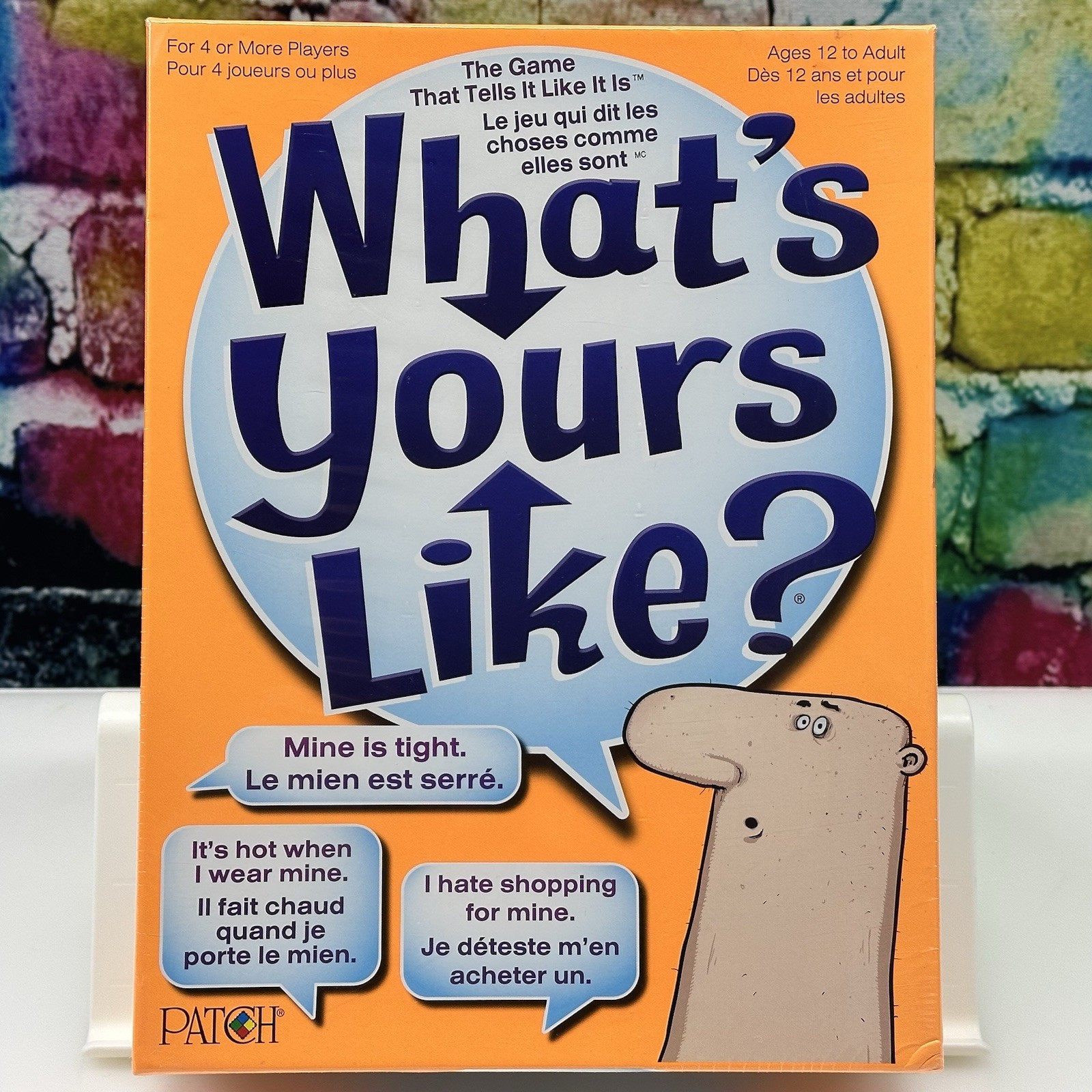 PATCH What’s Yours Like? Game Ages 12-Adult Fun Family Party Game Laughs NEW!