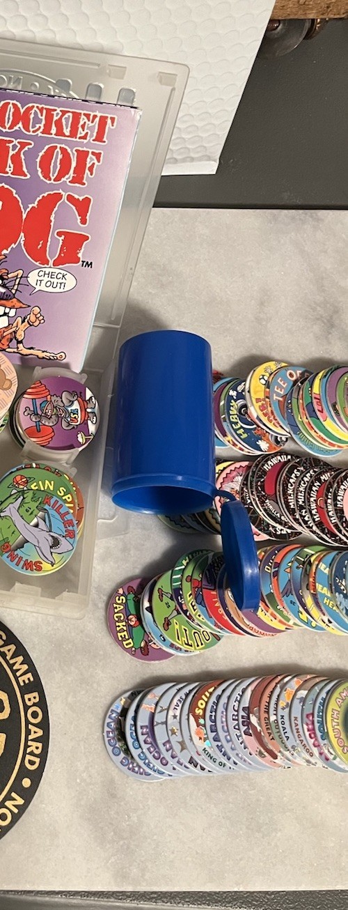 POGS 1990’s Mixed lot, Federation Micro Tournament Game Board