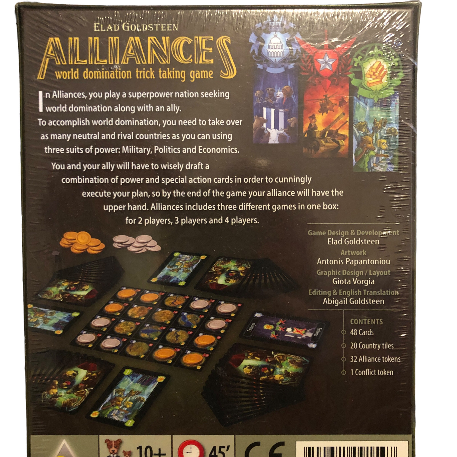 NIB Alliances World Domination Trick Taking Game