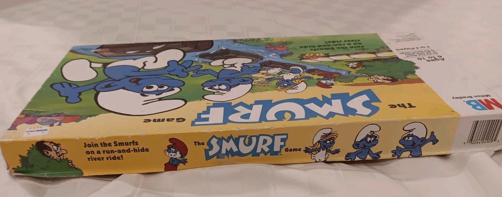 Milton Bradley The Smurf Board Game 1988 – Acceptable Condition – Incomplete