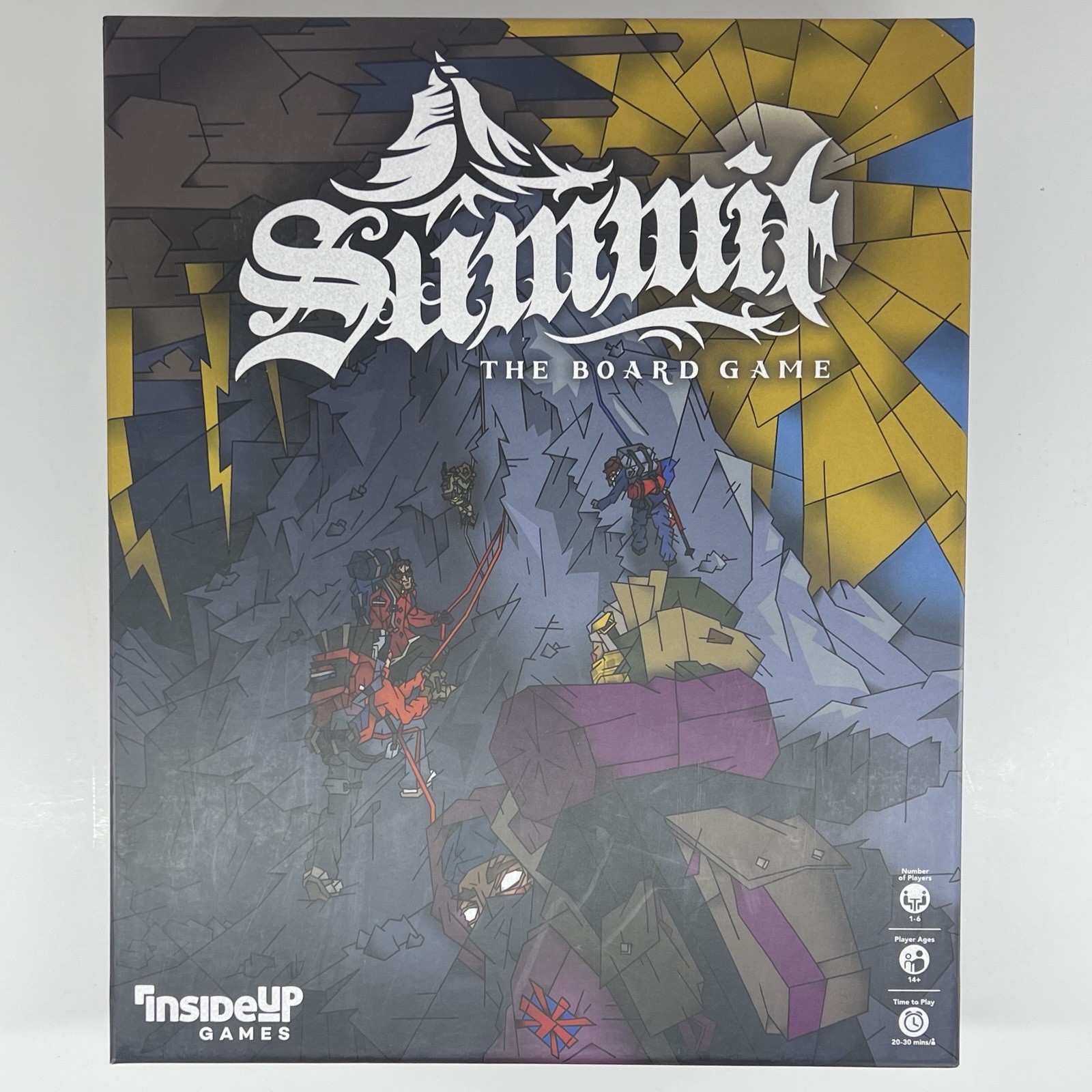 Summit Board Game Inside Up Games Mountaineering Game Excellent Condition 100%
