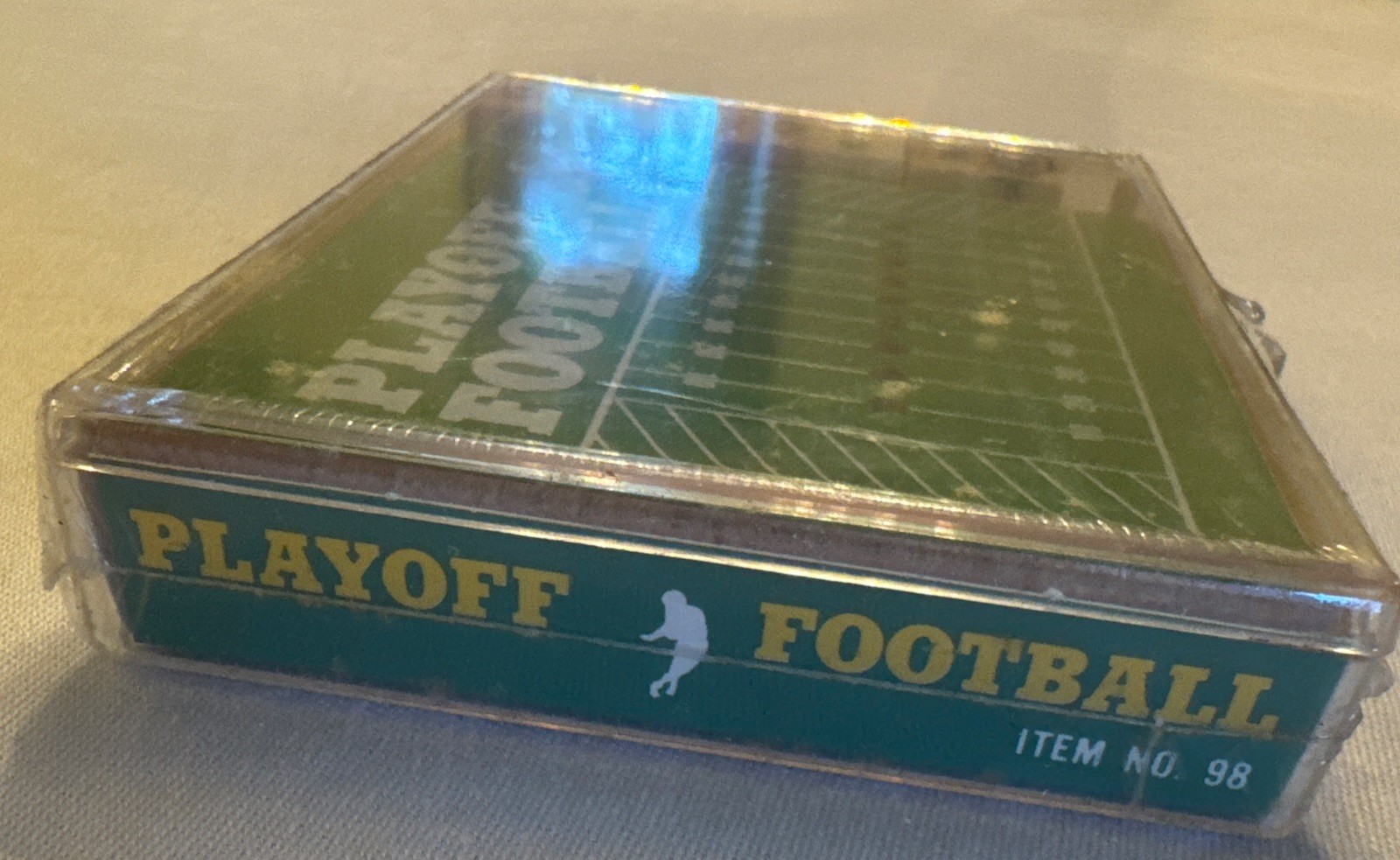 Vintage Crestline Playoff Football Dice Game 1970s Tabletop Toy Peg NIP! NOS