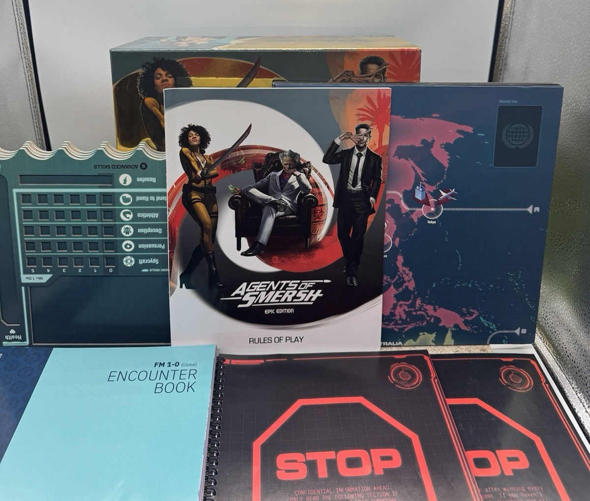 Agents of SMERSH Board Game – Epic Edition Kickstarter – Everything Epic