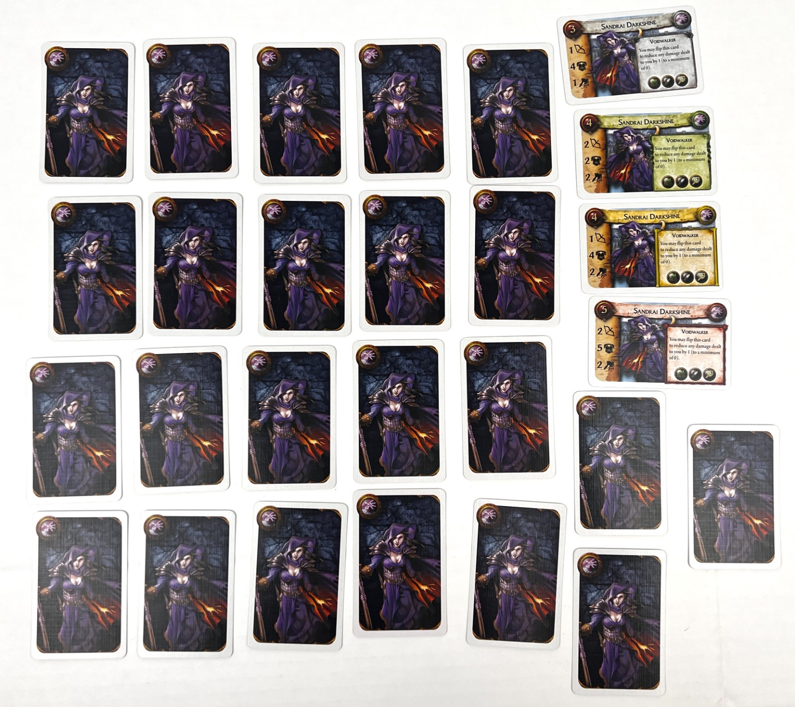 2008 World of Warcraft The Adventure Board Game Character Card Lot of 27