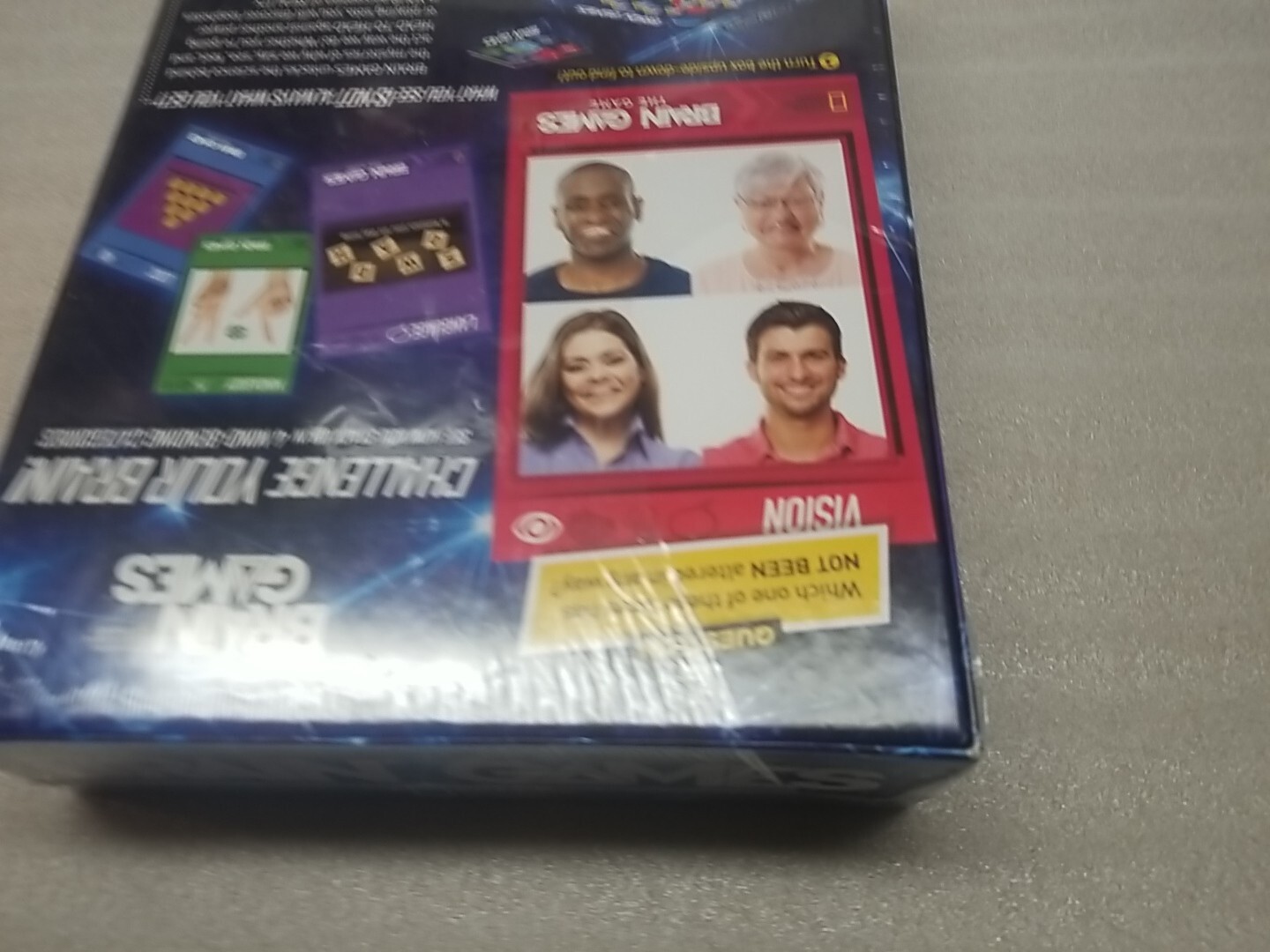 National Geographic Channel Brain Games The Game Board Game NEW SEALED