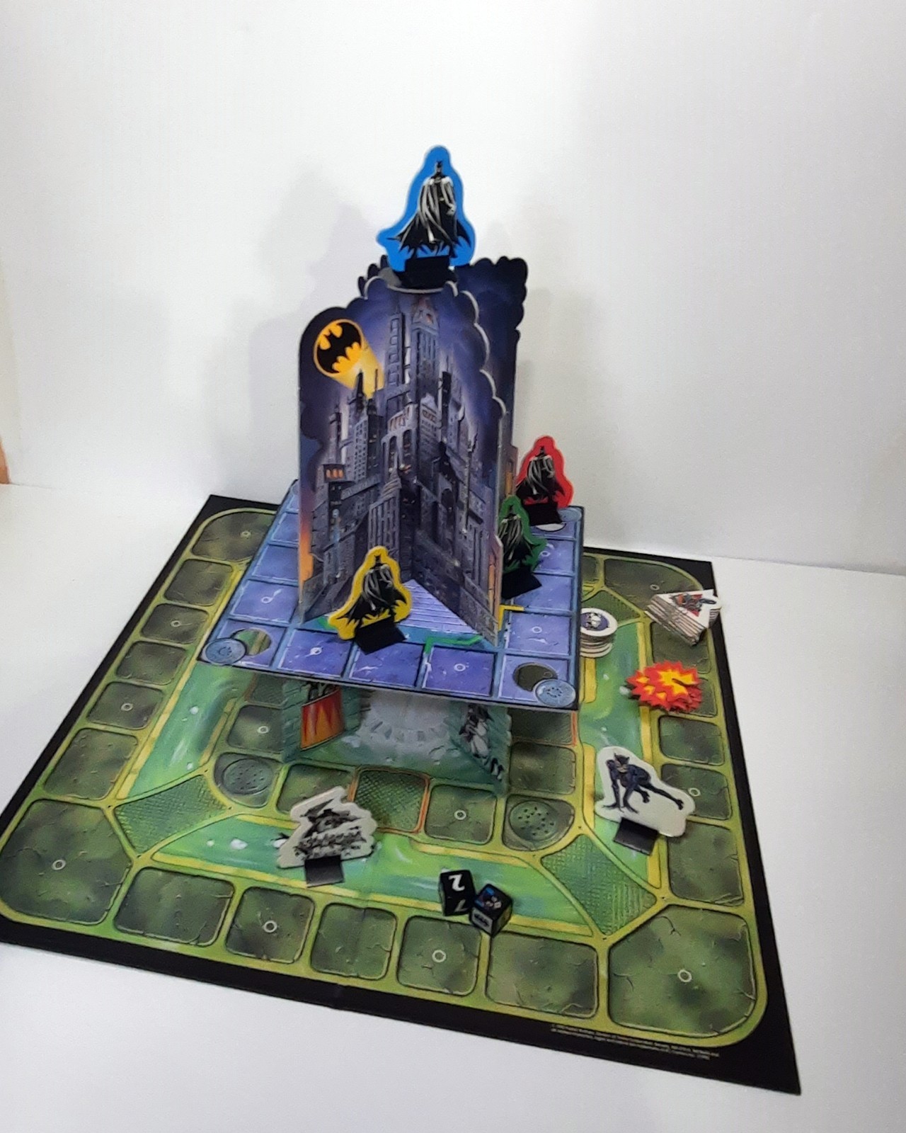 Batman Returns 3D Board Game COMPLETE Parker Brothers 1992 Tim Burton DC Comics