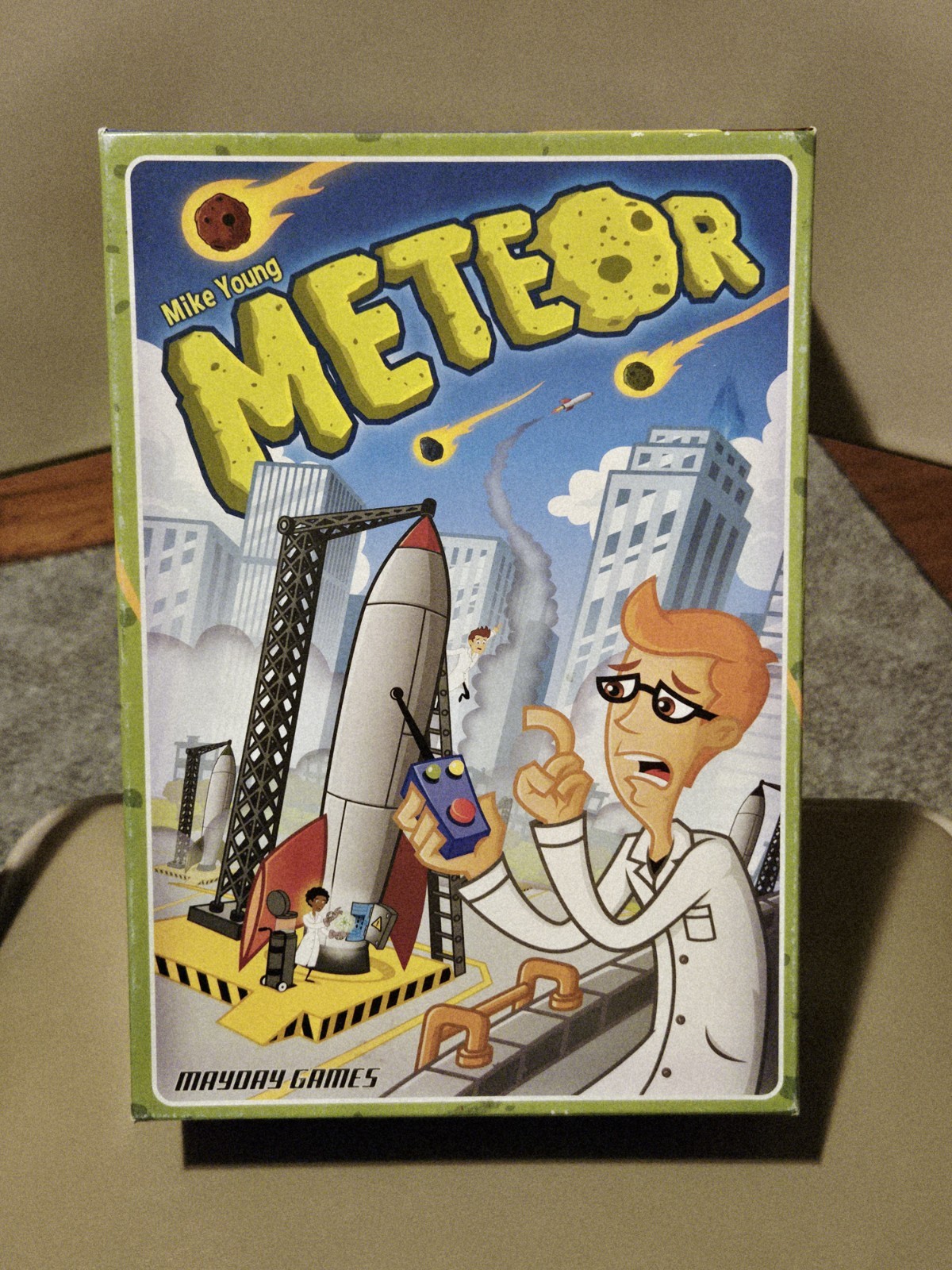 METEOR Mayday Games Cooperative Game for 1–5 Players 13+ by Mike Young