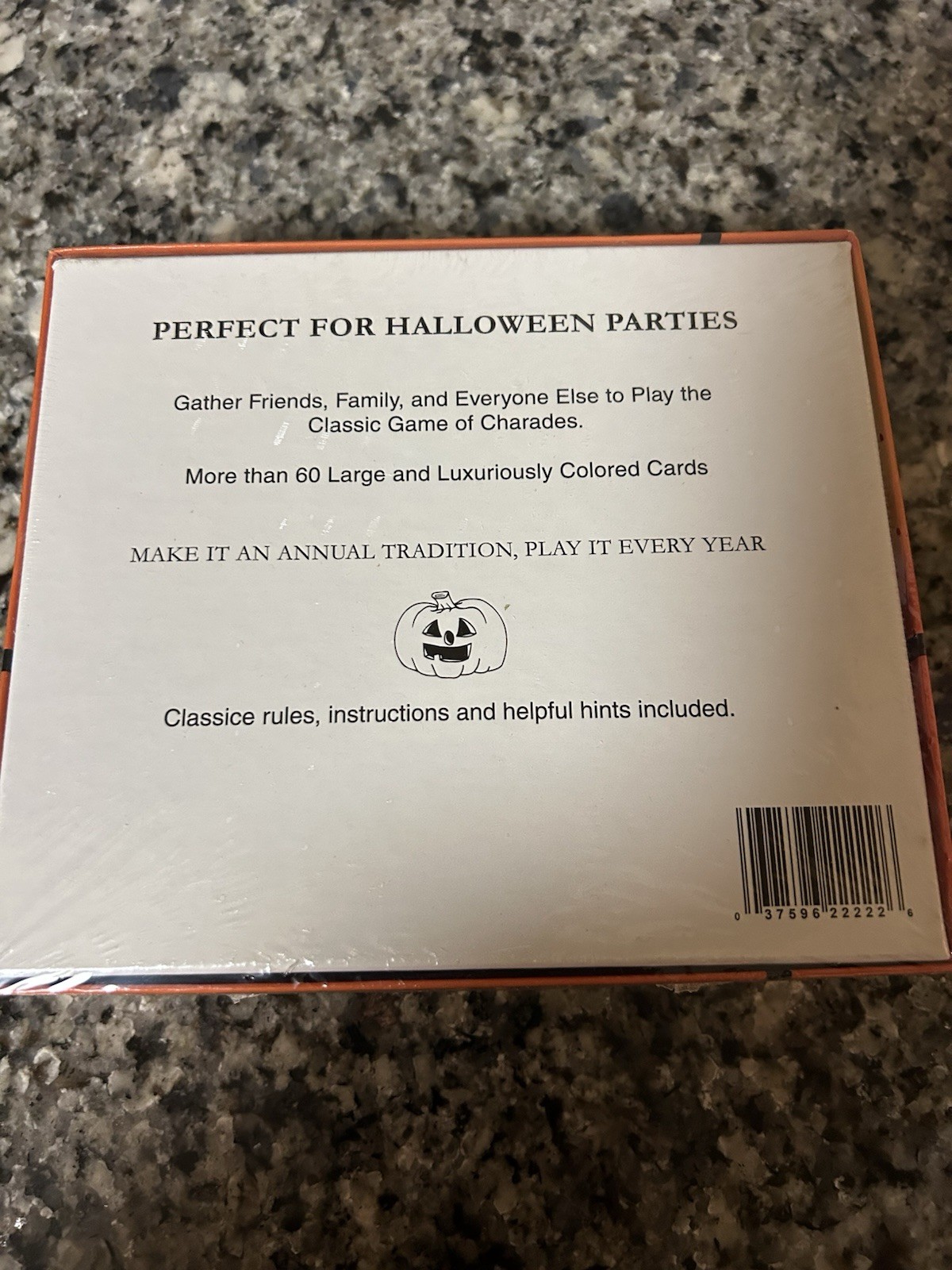 Halloween Charades Game NEW