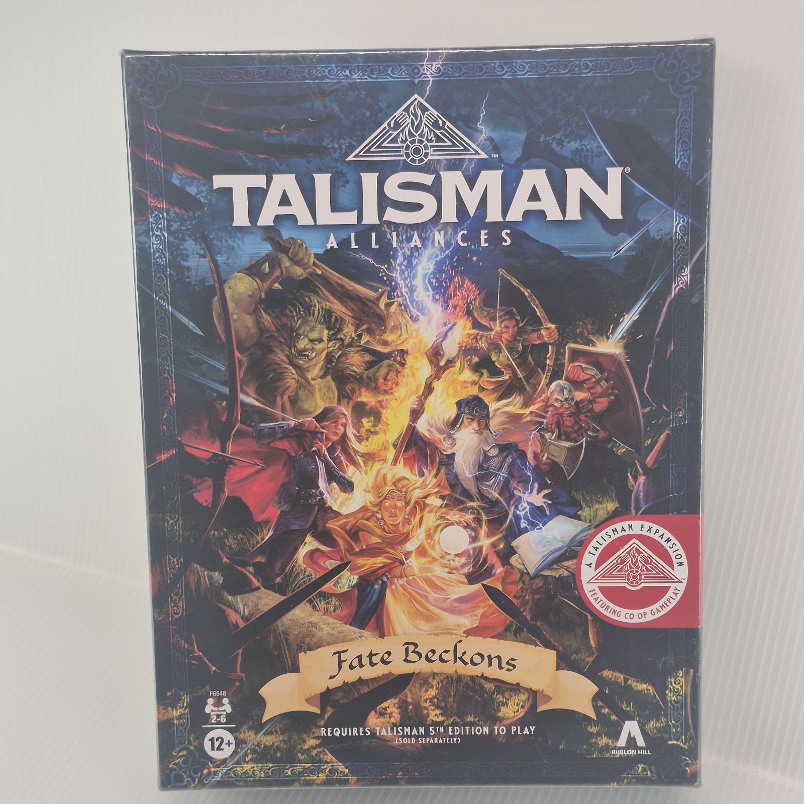Hasbro Talisman Alliances Fate Beckons Board Game Talisman Expansion Co-op Game