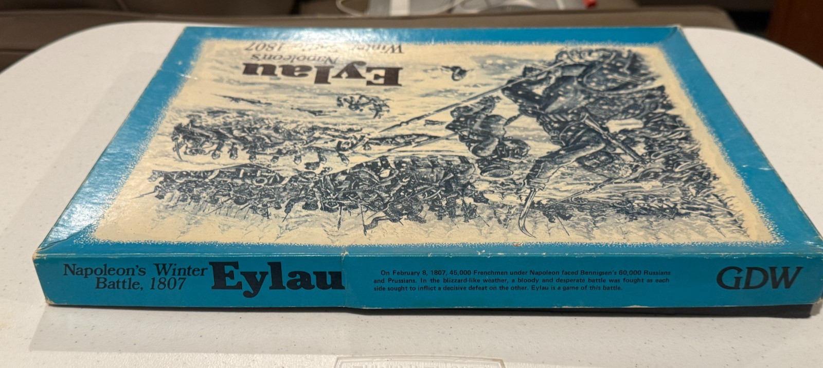 GDW Napoleonic Wargame Eylau 1980 COMPLETE