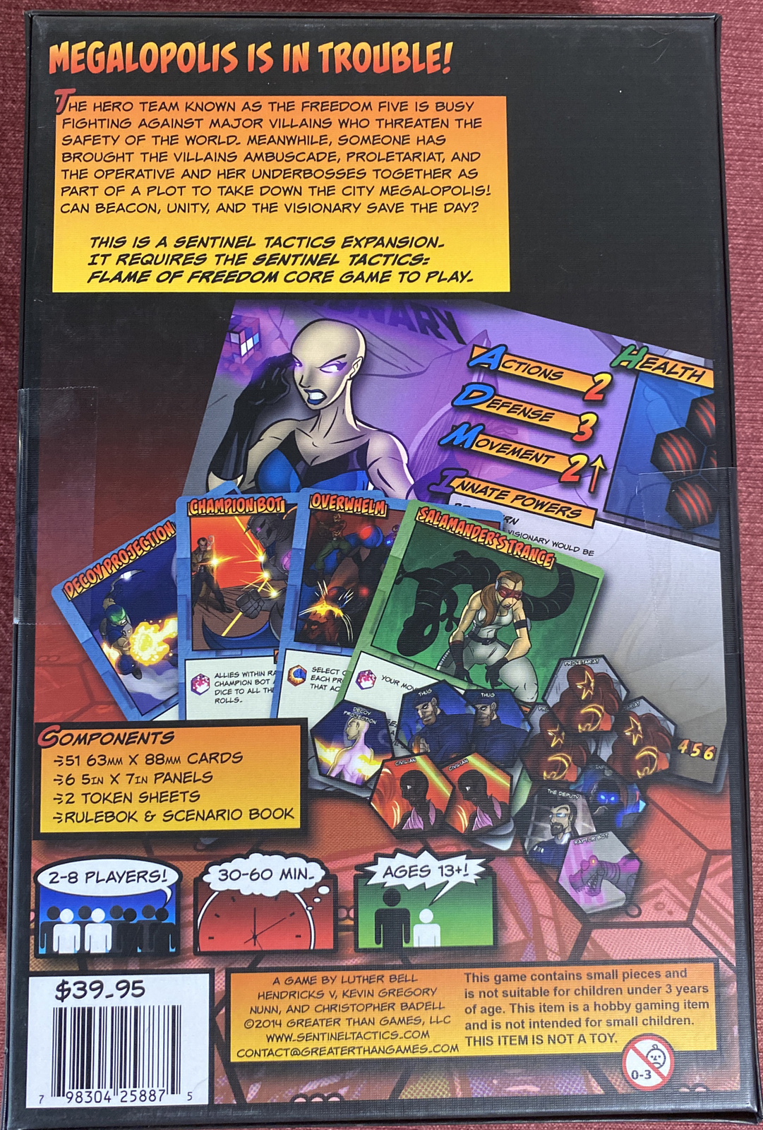 Sentinel Tactics: Uprising Expansion #1 Spectacular 1st Issue In Excellent Cond