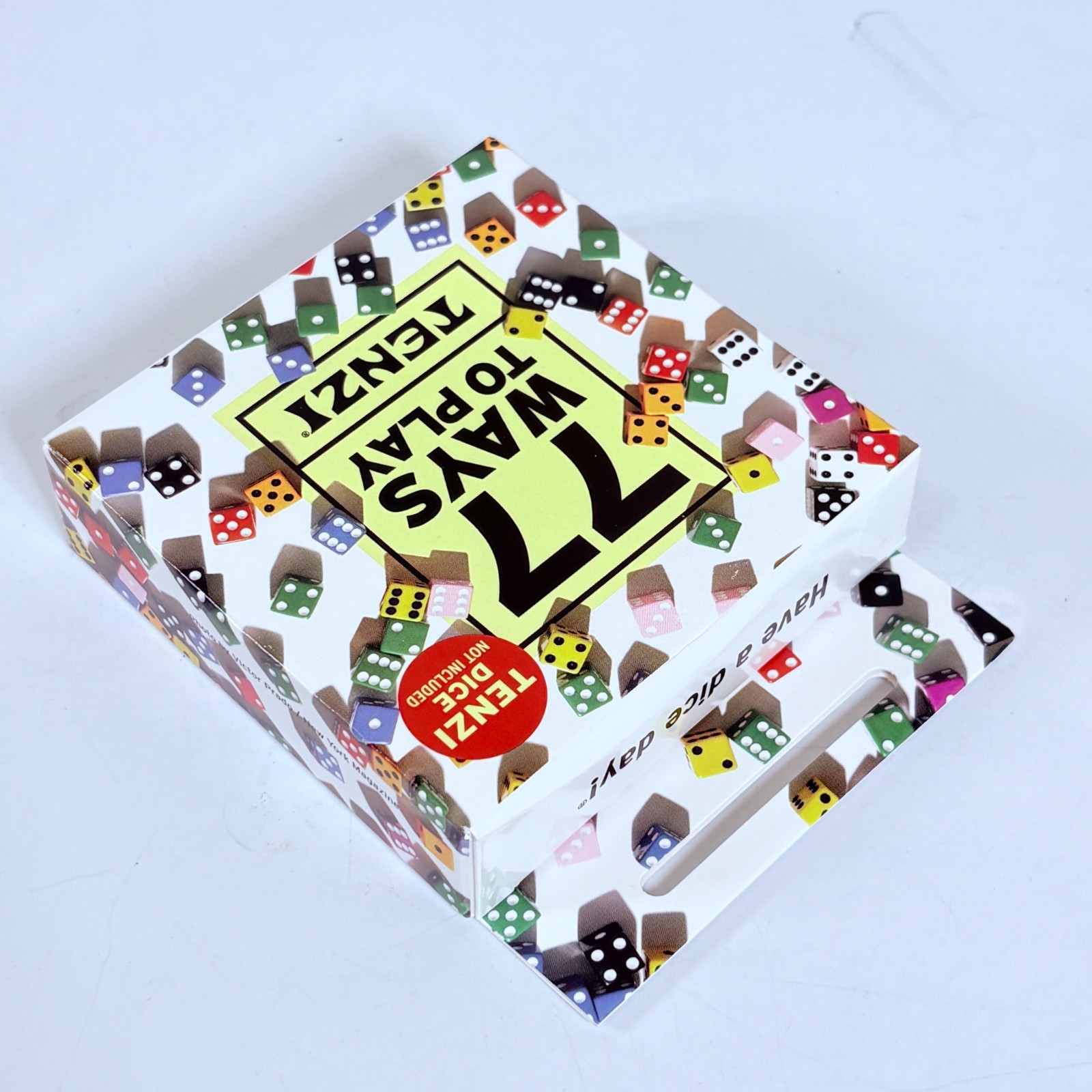 77 Ways to Play TENZI Dice Game Card Deck (Dice Not Included) Carma Games