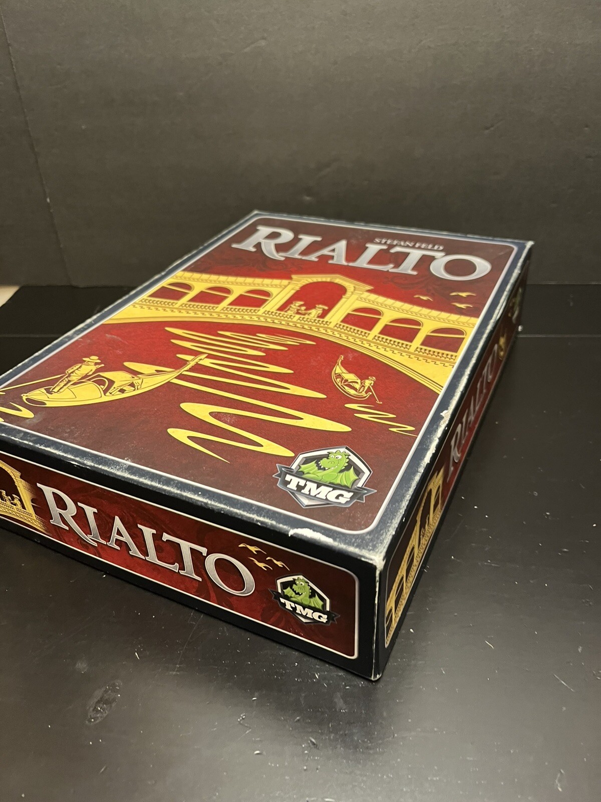 Rialto Stefan Feld Board Game 2013 100% Complete Venice Tactical City TMG