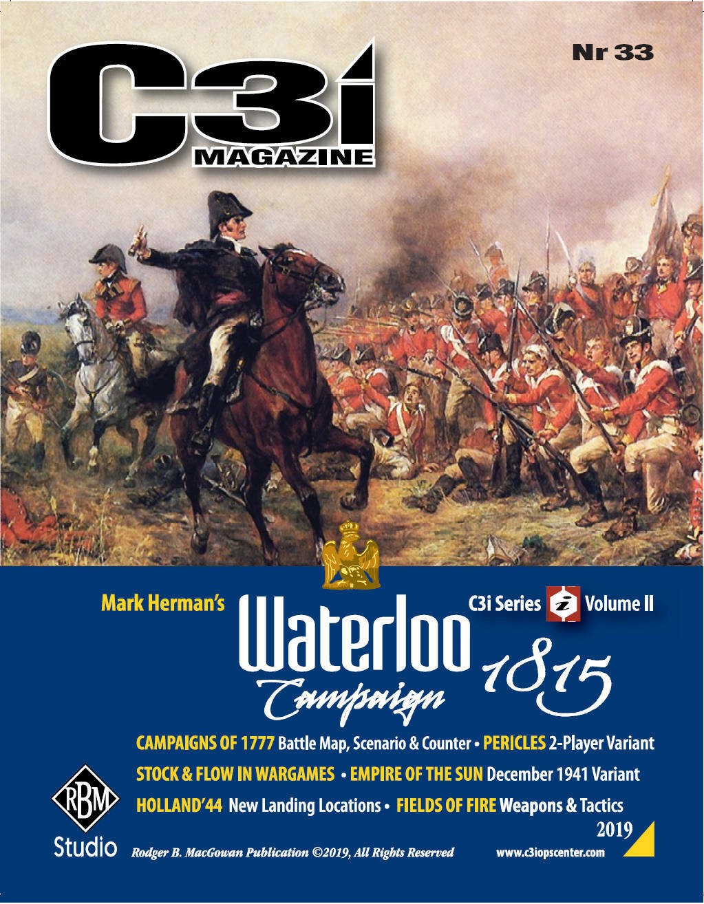 Magazine Nr33 Waterloo Campaign 1815 by C3i – SEALED