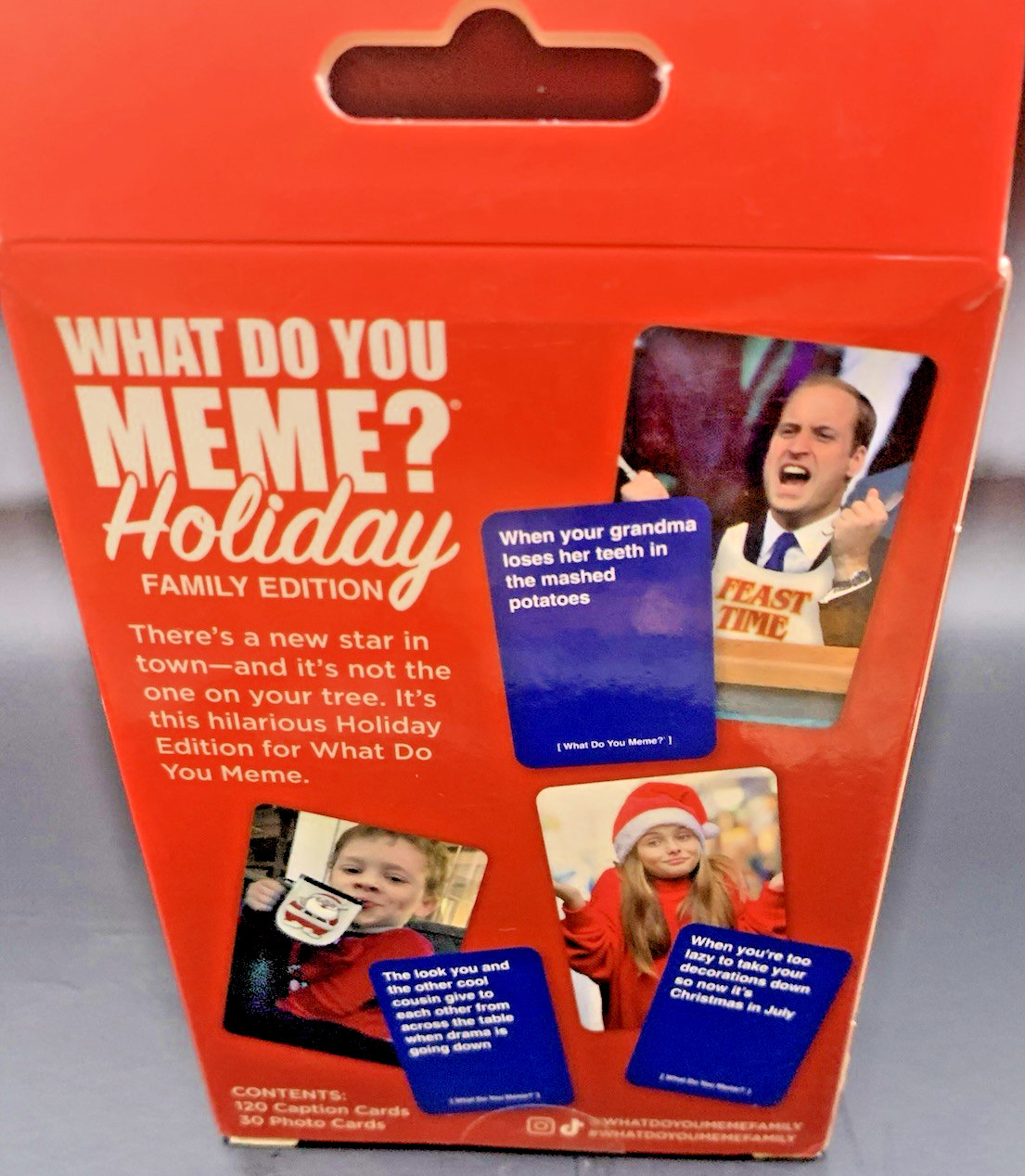The Hilarious Family Holiday Party Game by What Do You Meme?