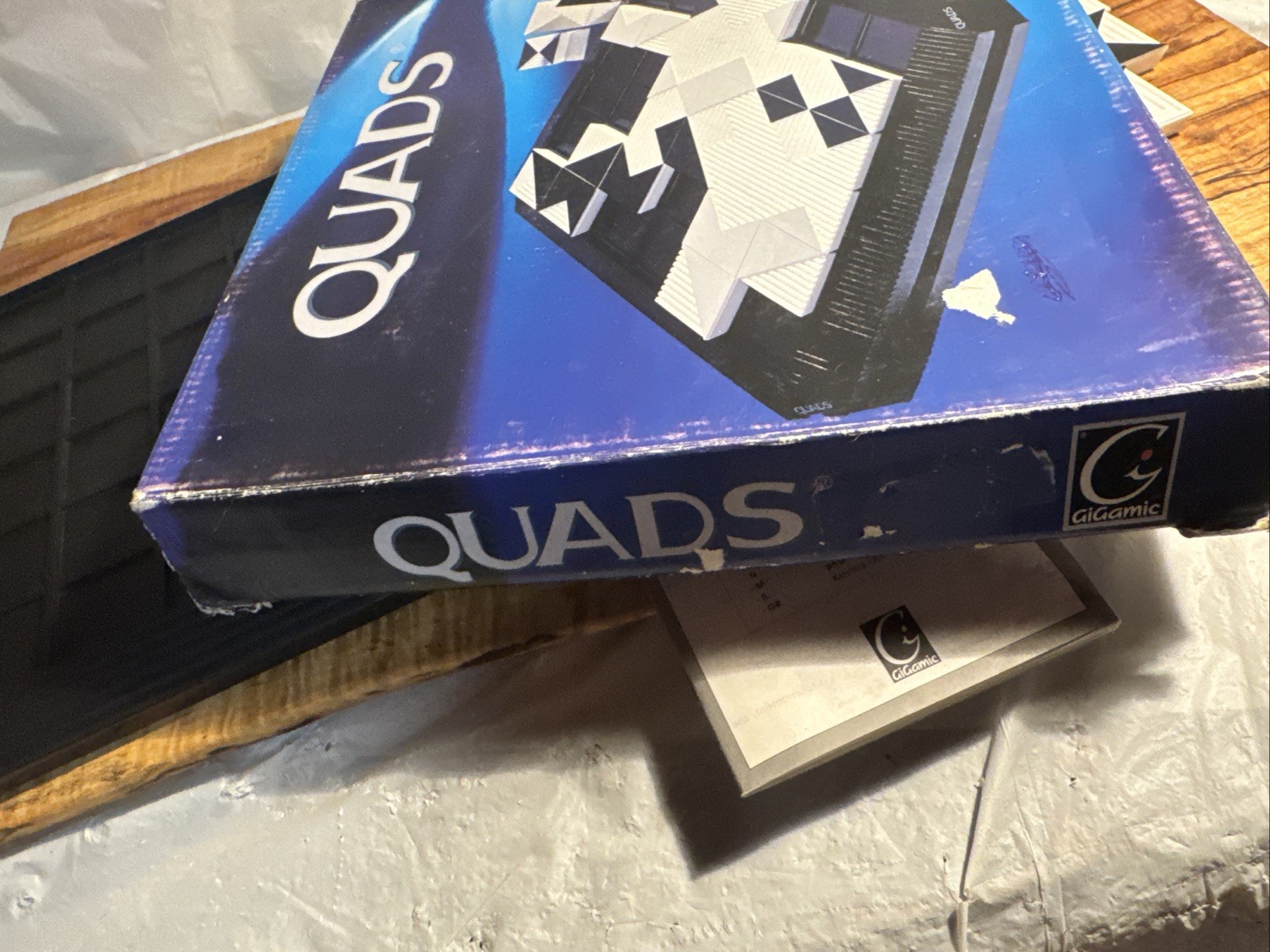 Quads Board Game Gigamic Abstract Strategy Puzzle 2 Player Game