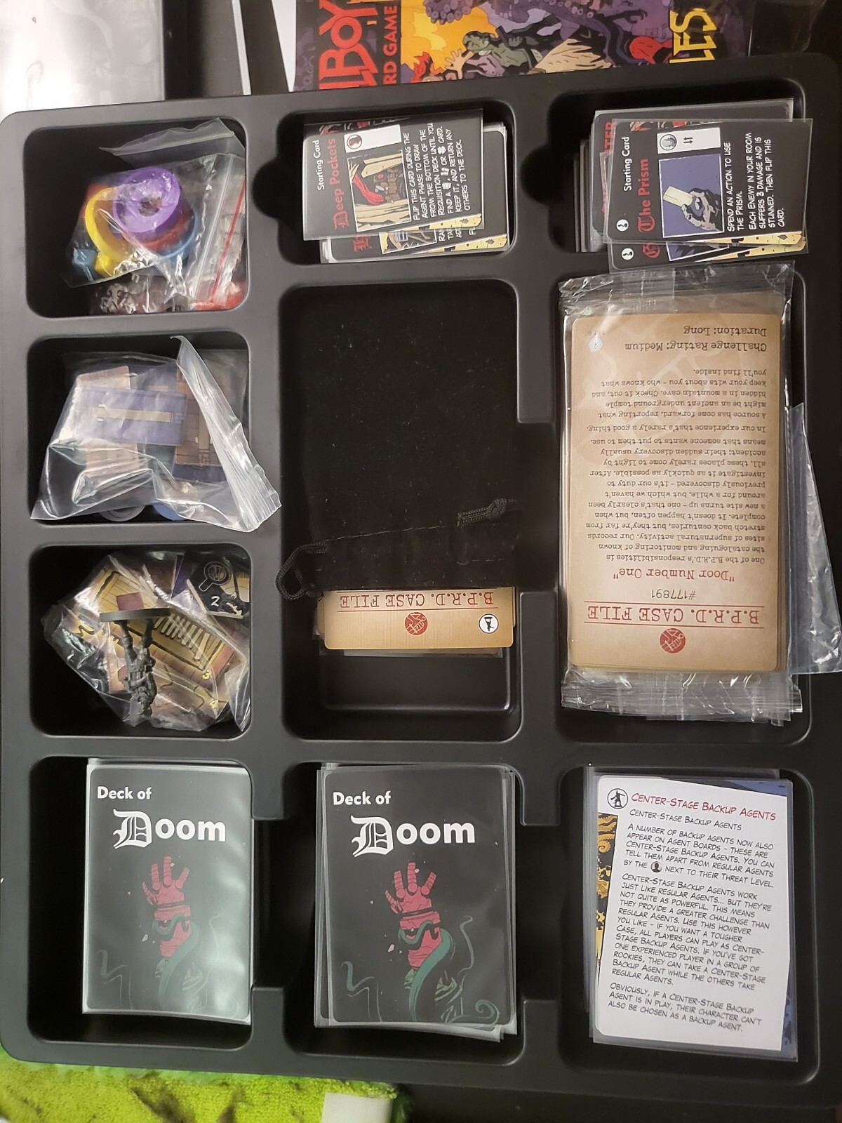 Hellboy The Board Game Kickstarter Backer by Mantic Games