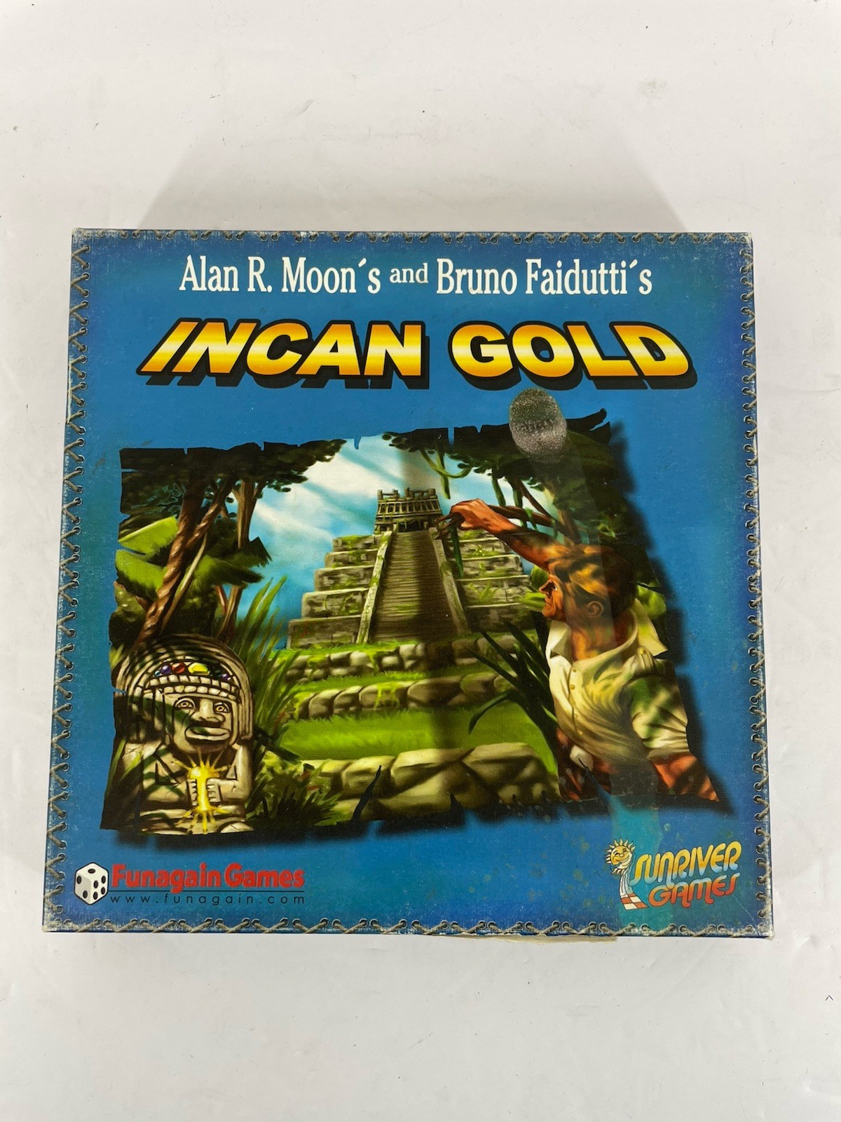 Incan Gold Game (2006 Ed) by Sunriver – Alan R. Moon’s and Bruno Faidutti’s