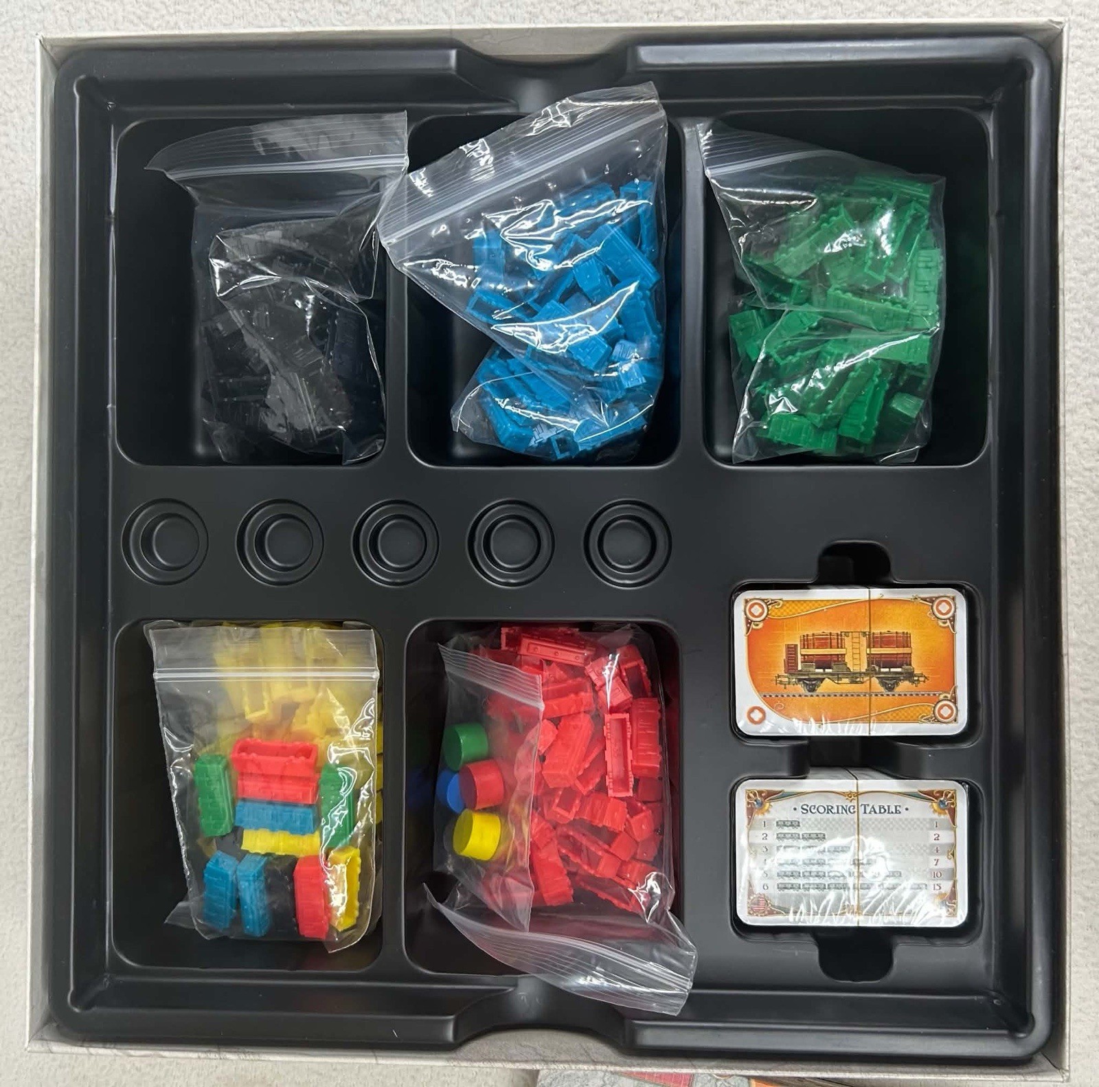 Ticket to Ride Original Edition North America Board Game Complete Open Dmg Box