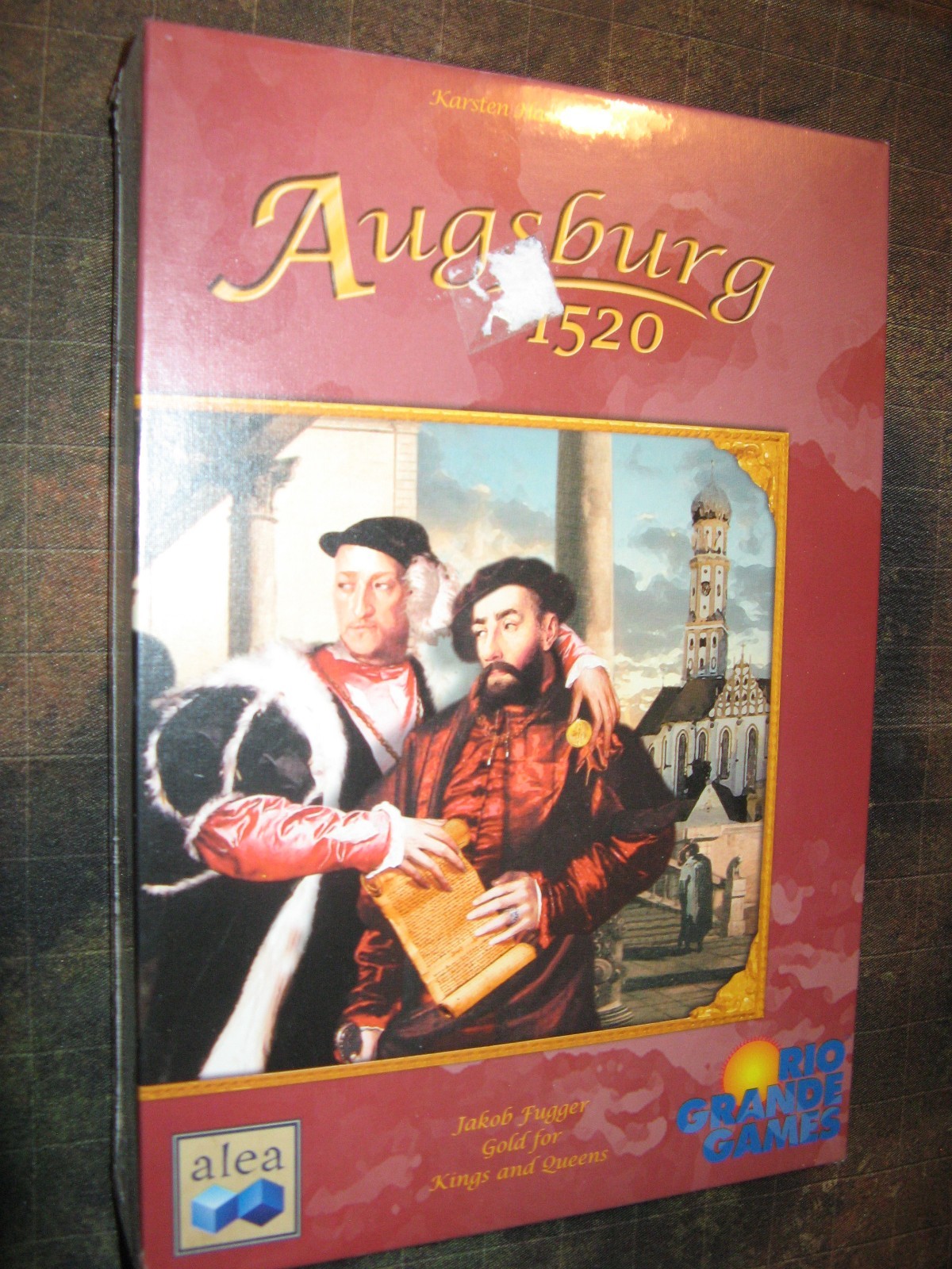 Augsburg 1520 + Loch Ness Rio SW Grande Games board game lot Jakob Fugger