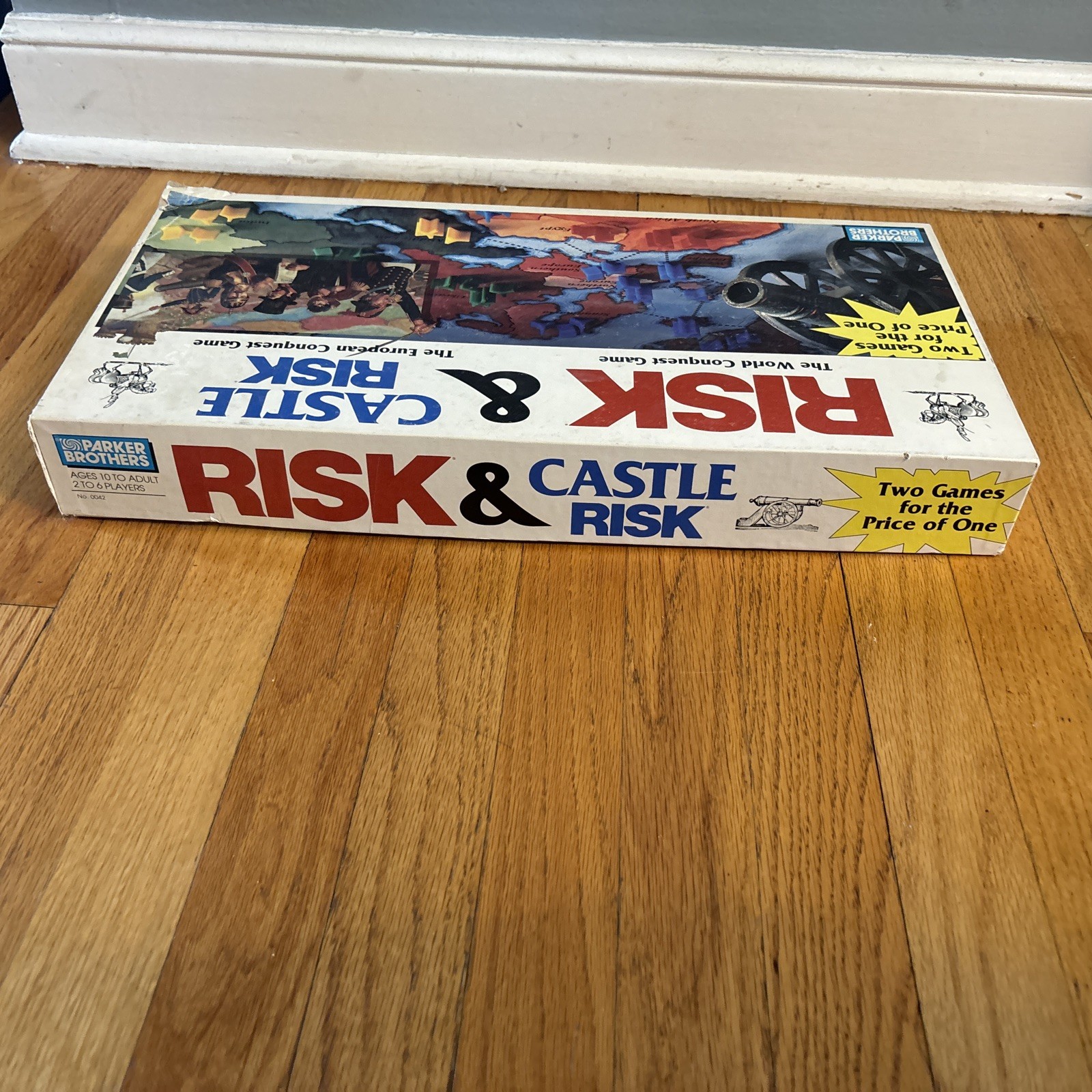 1990 Risk and Castle Risk Board Game Vintage Parker Brothers -great Condition!!