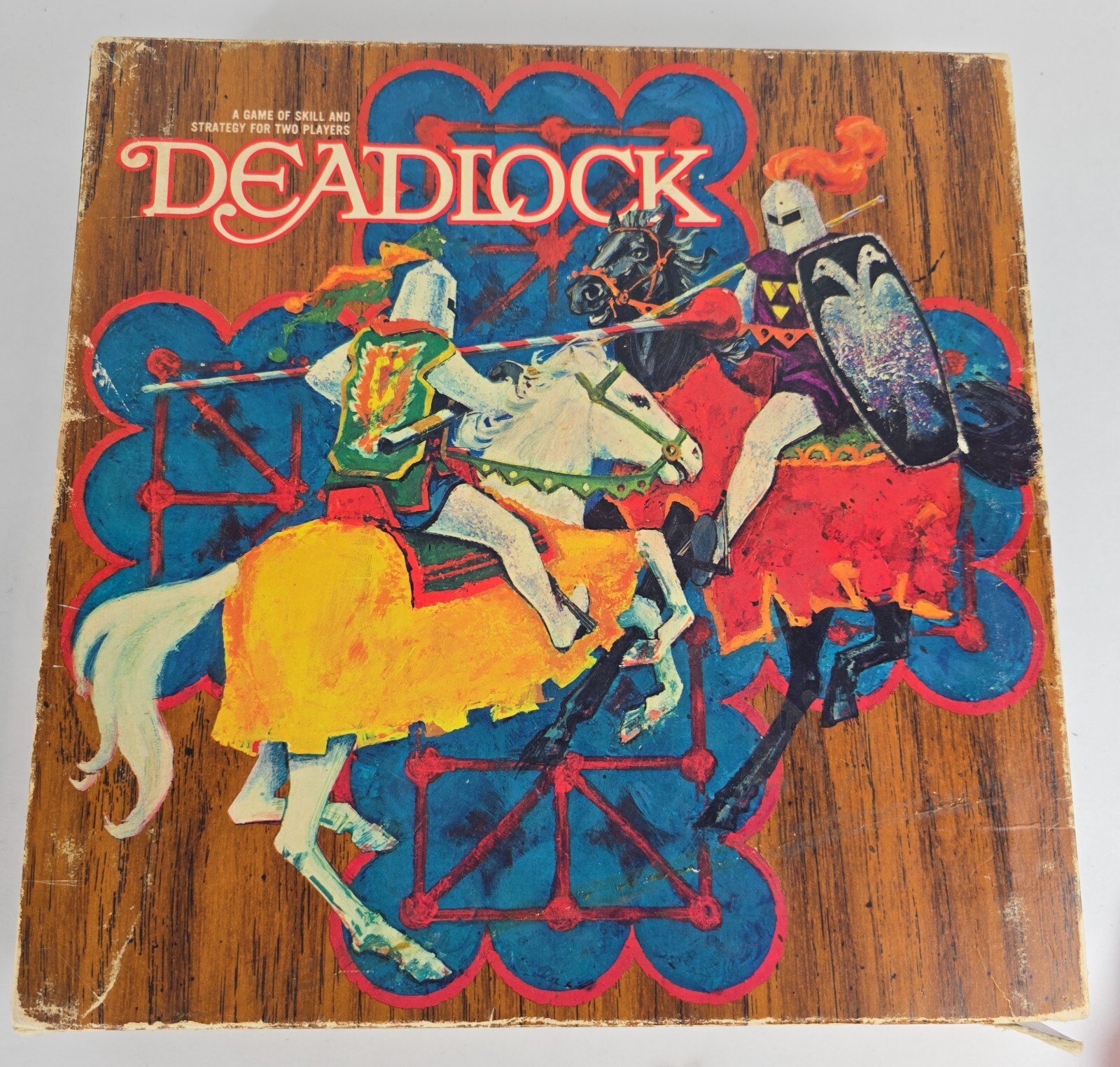 Dead Lock Board Game 1972 Leisure Life American Greetings Complete (K1)
