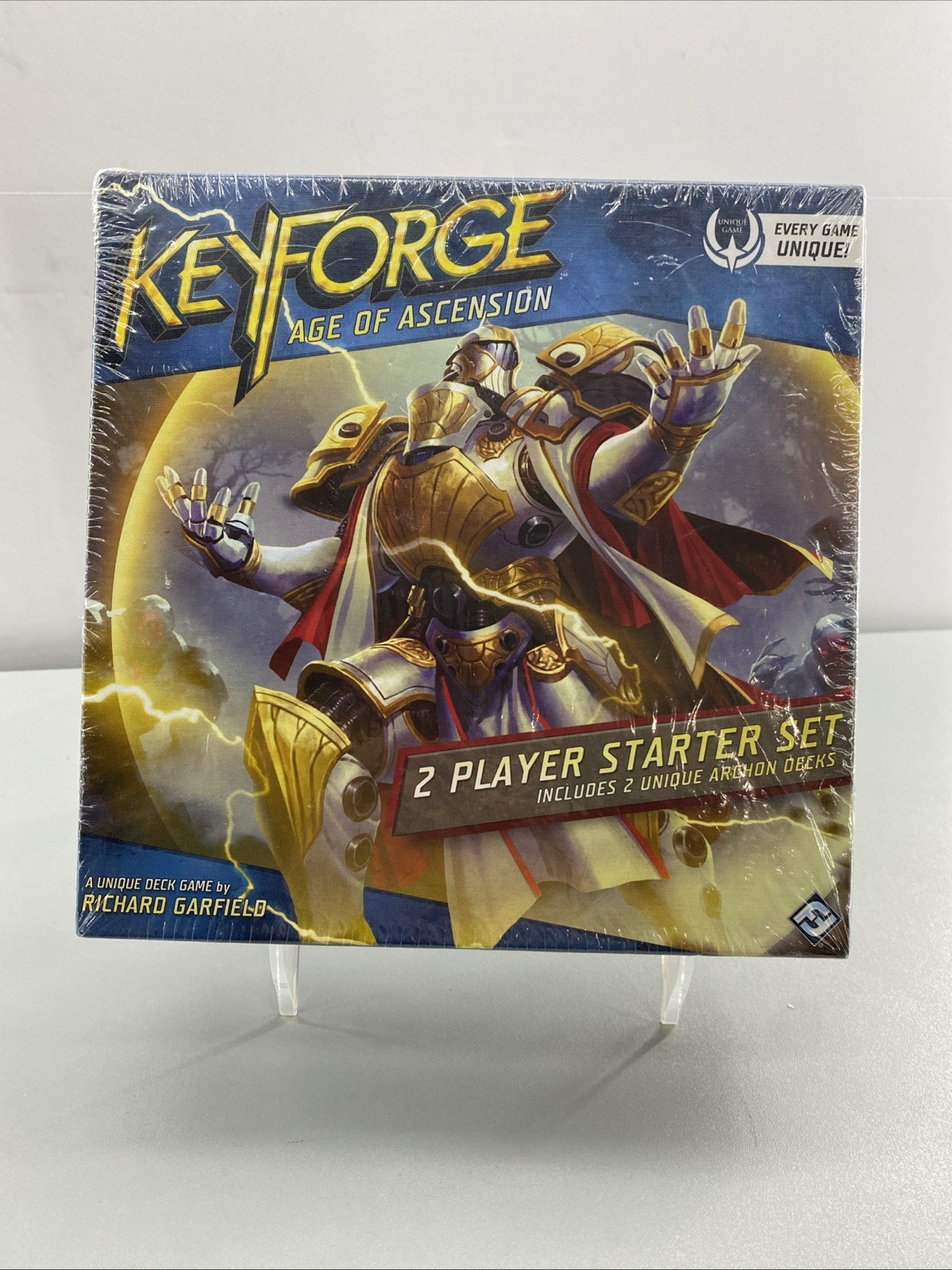 KeyForge: Age of Ascension 2-Player Starter Set (NEW 2019) Deck Card Board Game