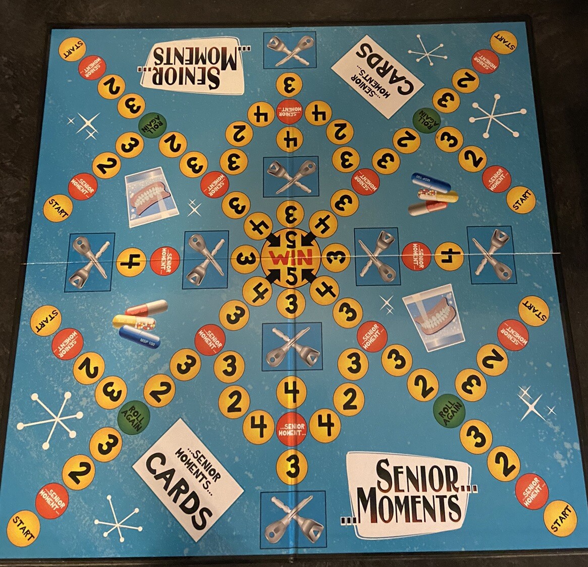 TDC Games Senior Moments Board Game Complete Fun For All Ages