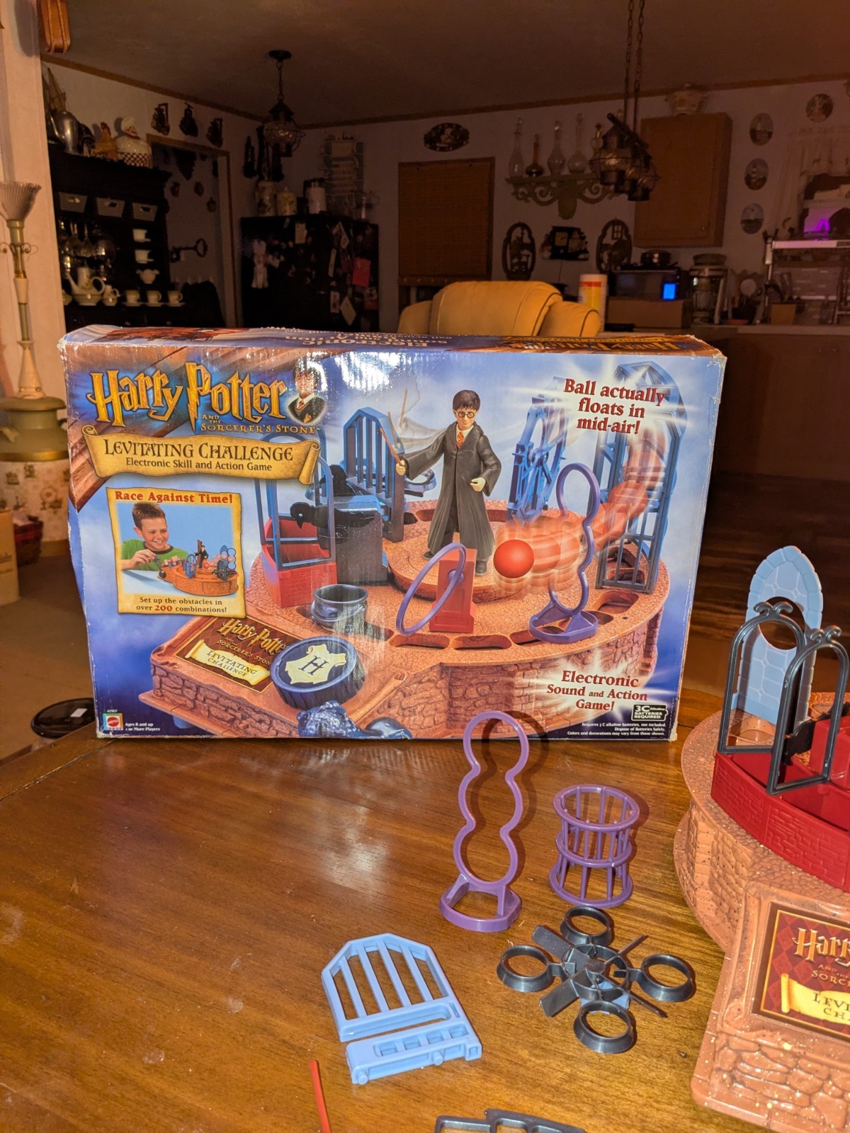 Harry Potter Levitating Challenge Game Electronic 42907 Has All Pieces Works