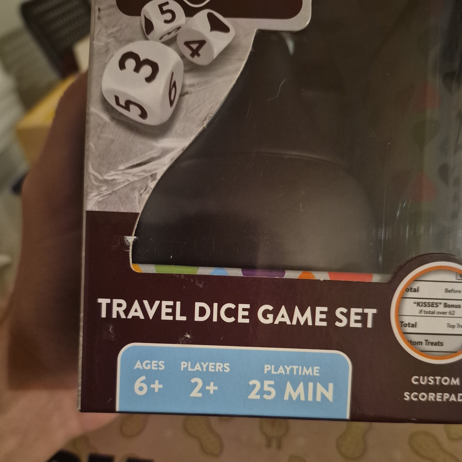 MasterPieces Hershey’s Kisses Officially Licensed Shake It Up! Dice Game New Box