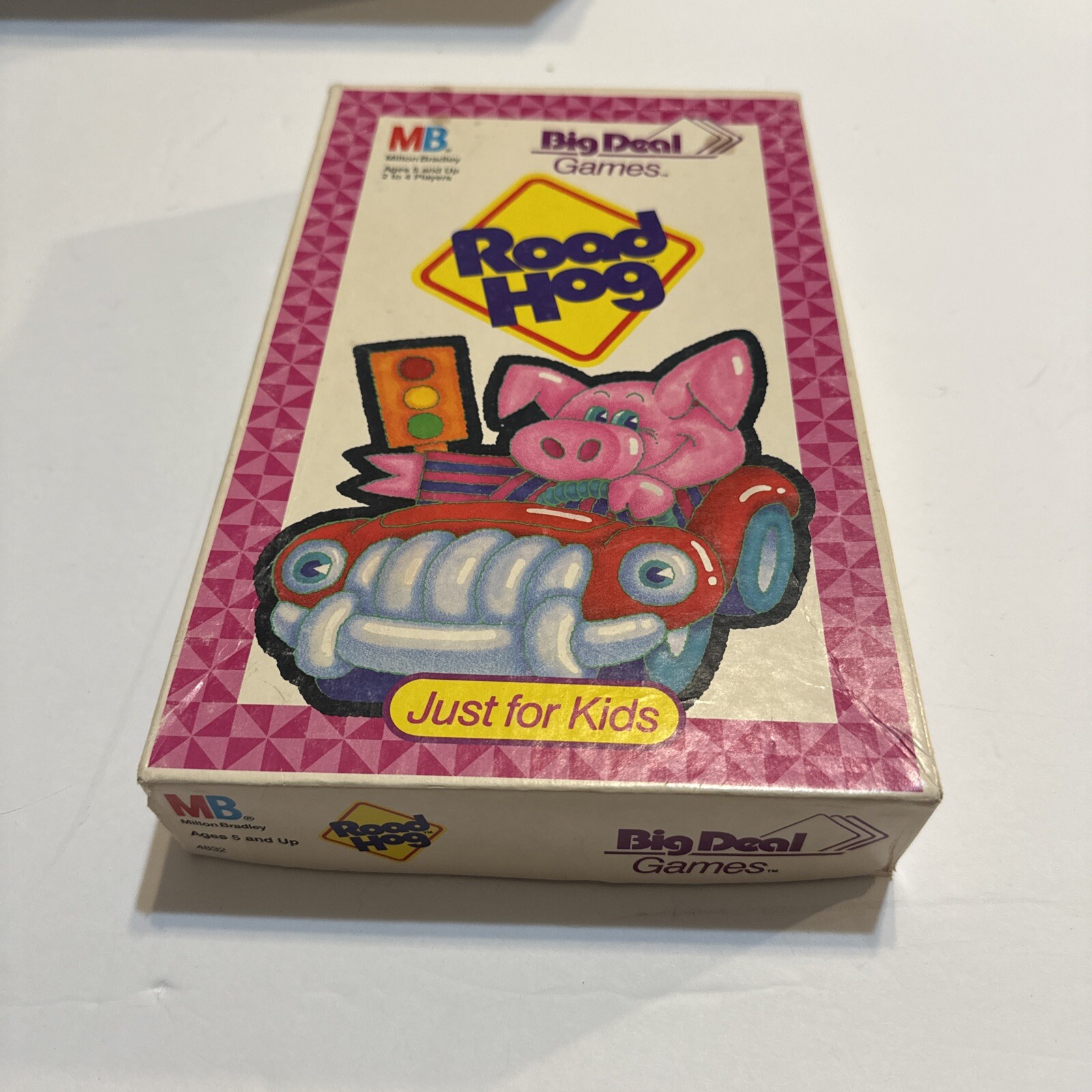 1987 Milton Bradley Kids Game Road Hog Complete Age 5 and up 2-4 Players