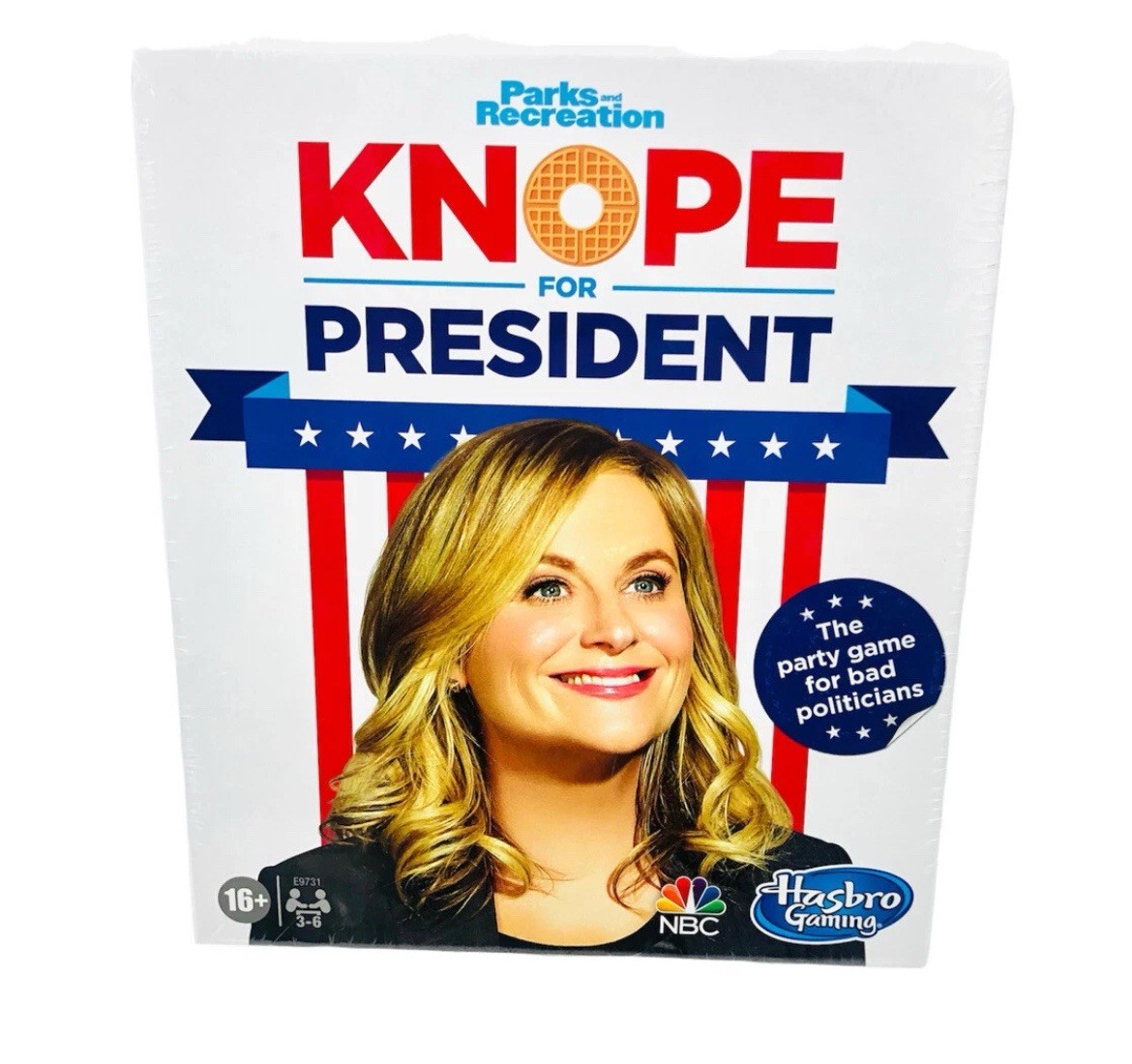 Knope for President Card Game Parks and Recreation Hasbro Party Game -NEW SEALED